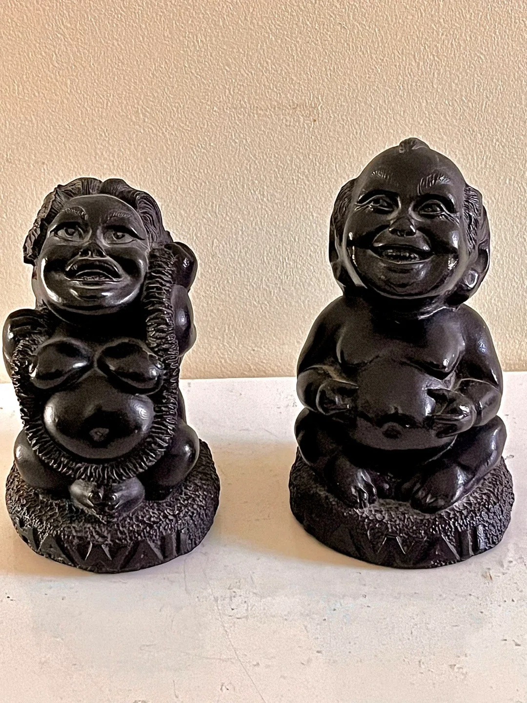 Vintage Coco Joe’s Lava Rock Wahine & Menehune thumbnail