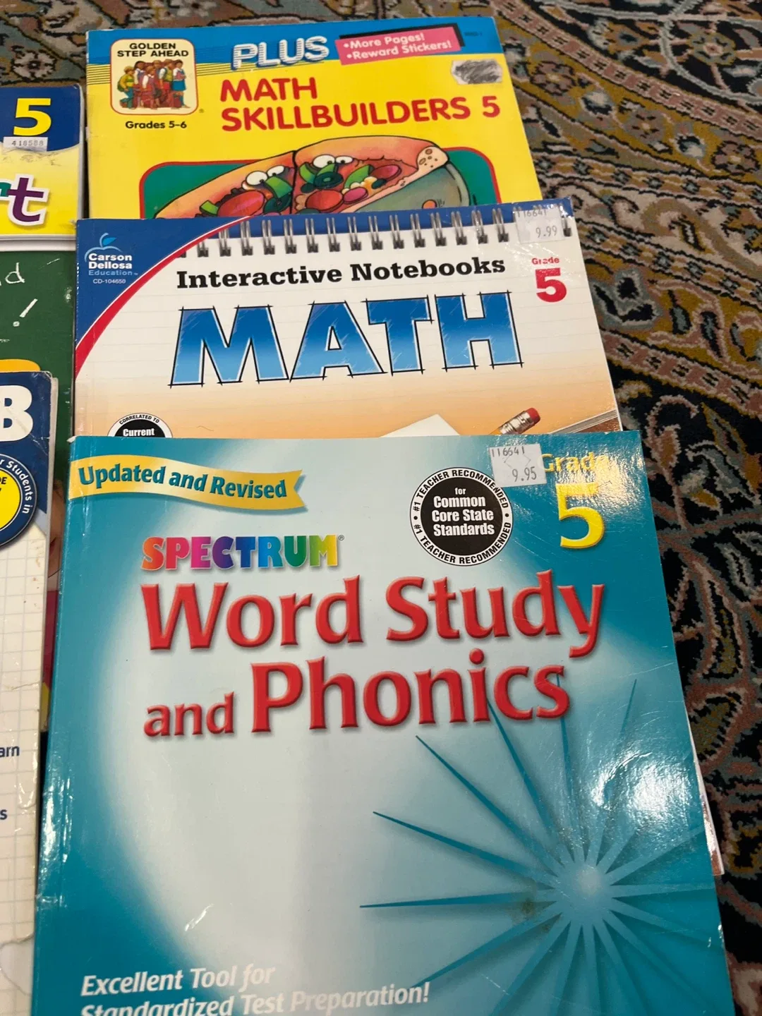 Grade 5 Spectrum, Singapore Math, English Smart Books image indicator(2)