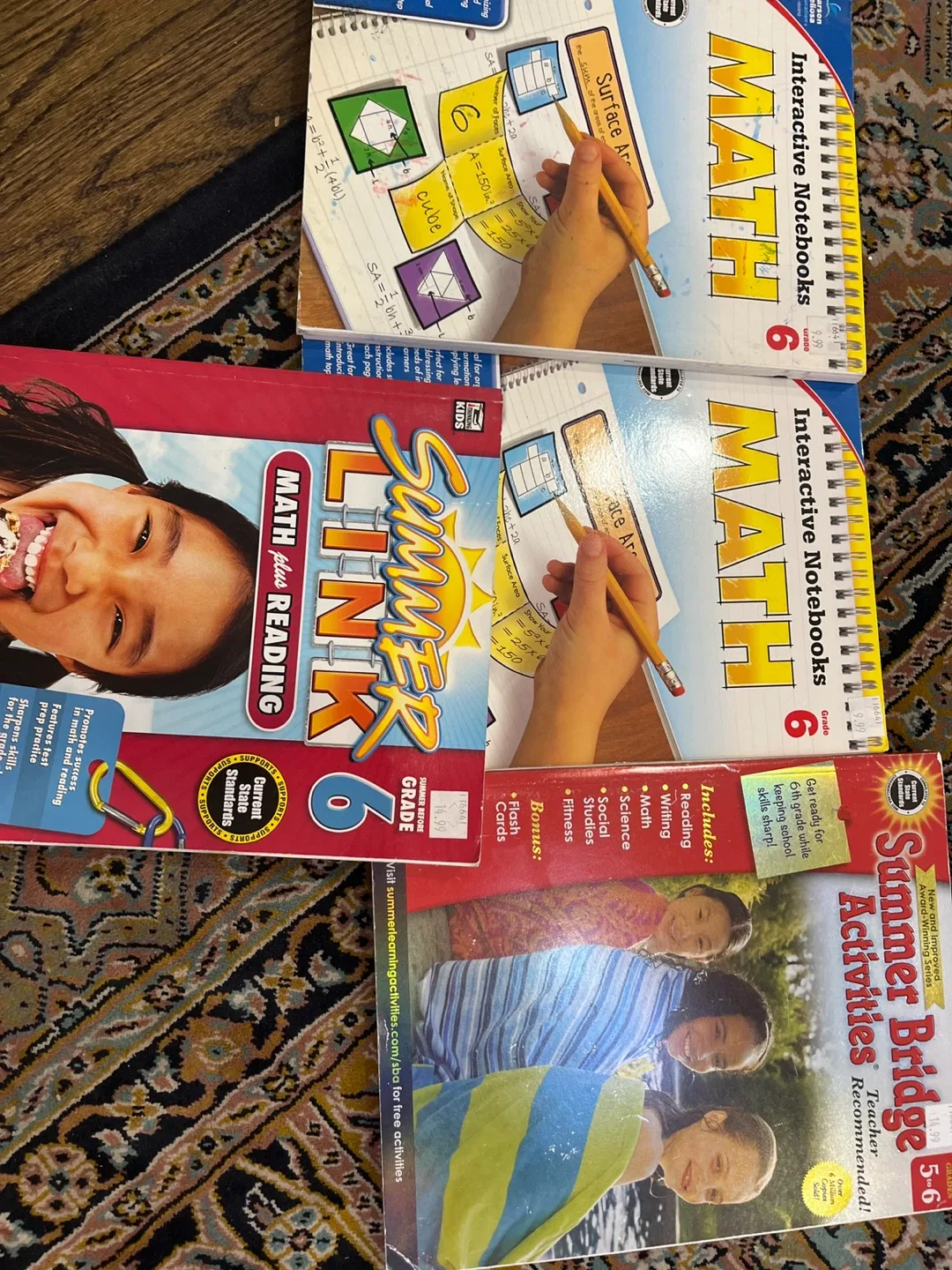 Grade 6 Workbooks: Summer Link & Math Notebooks image indicator(5)