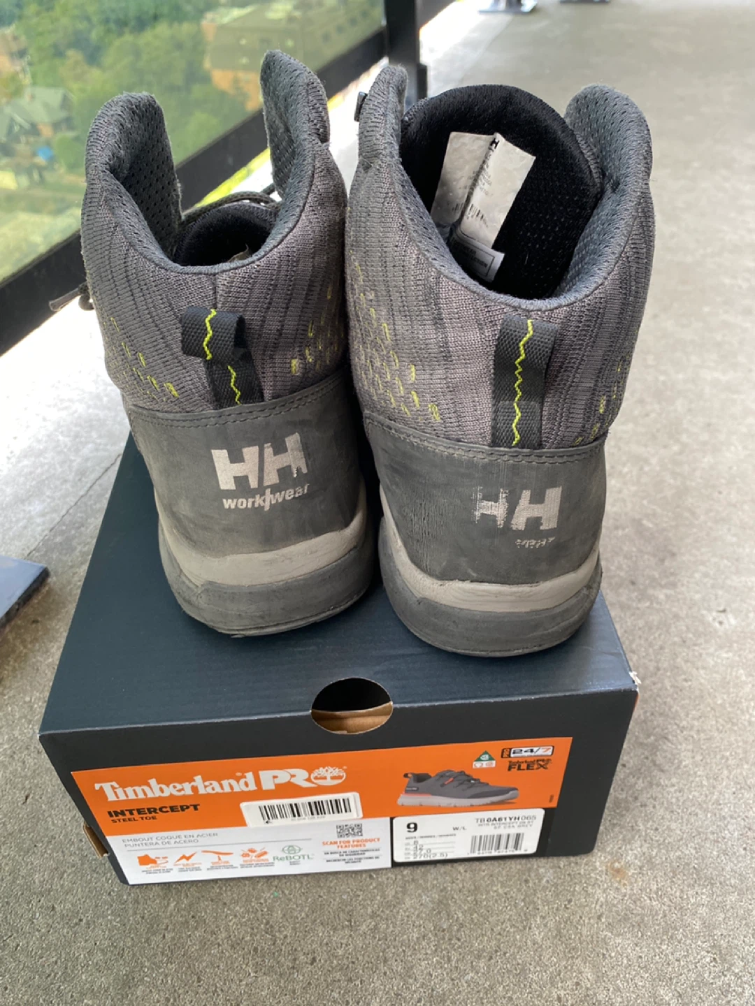 Steel Toe Work Boots - Size 10.5 - photo 2