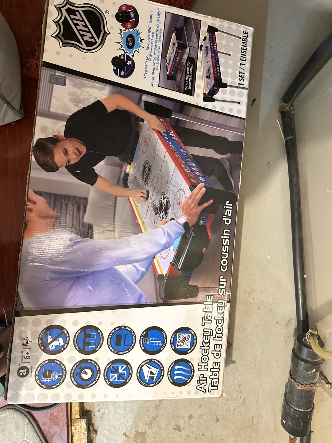 NHL Air Hockey Table - Like New