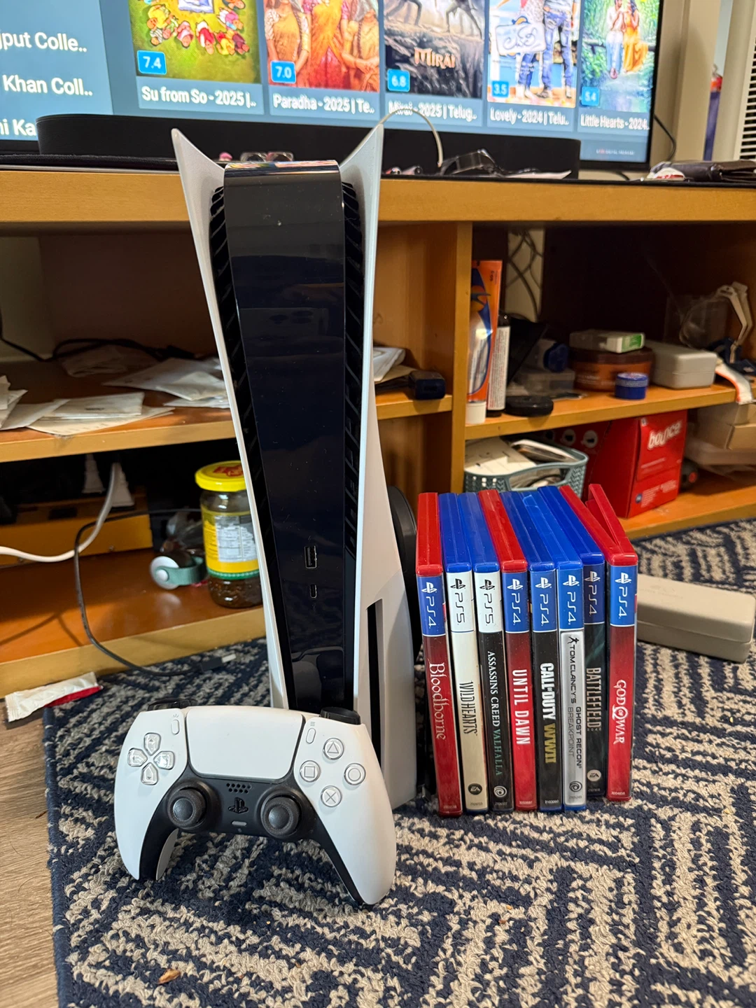PS5 disc version and games
