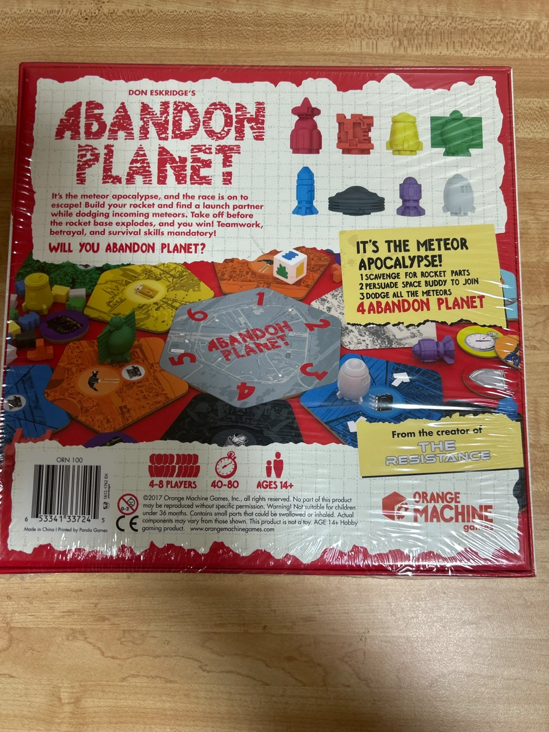 Abandon Planet! Board Game - New in Shrink Wrap - photo 2