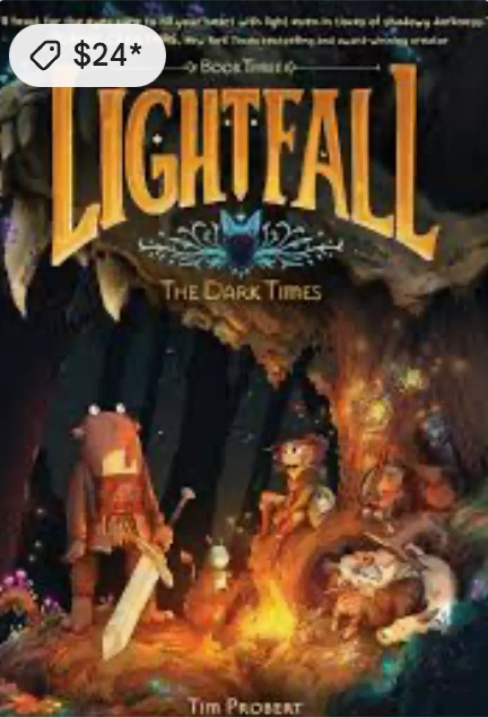 Lightfall: The Dark Times - Book Three by Tim Probert image indicator(3)