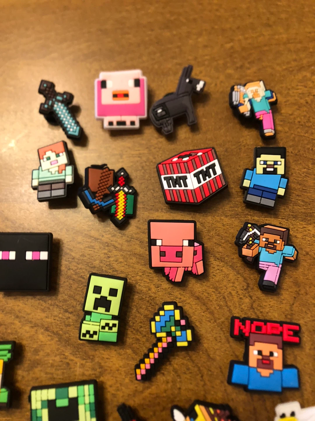 Minecraft jibbitz 30 pieces - photo 3