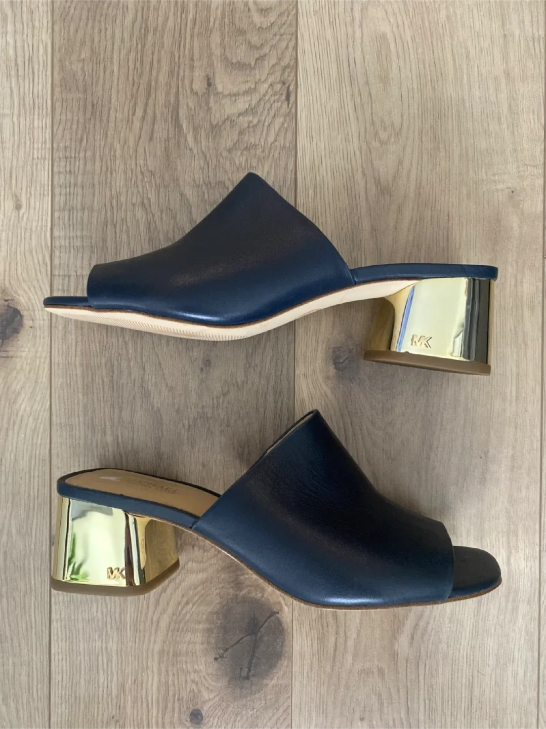 Michael Kors Block Heel Mules - Size 7M thumbnail