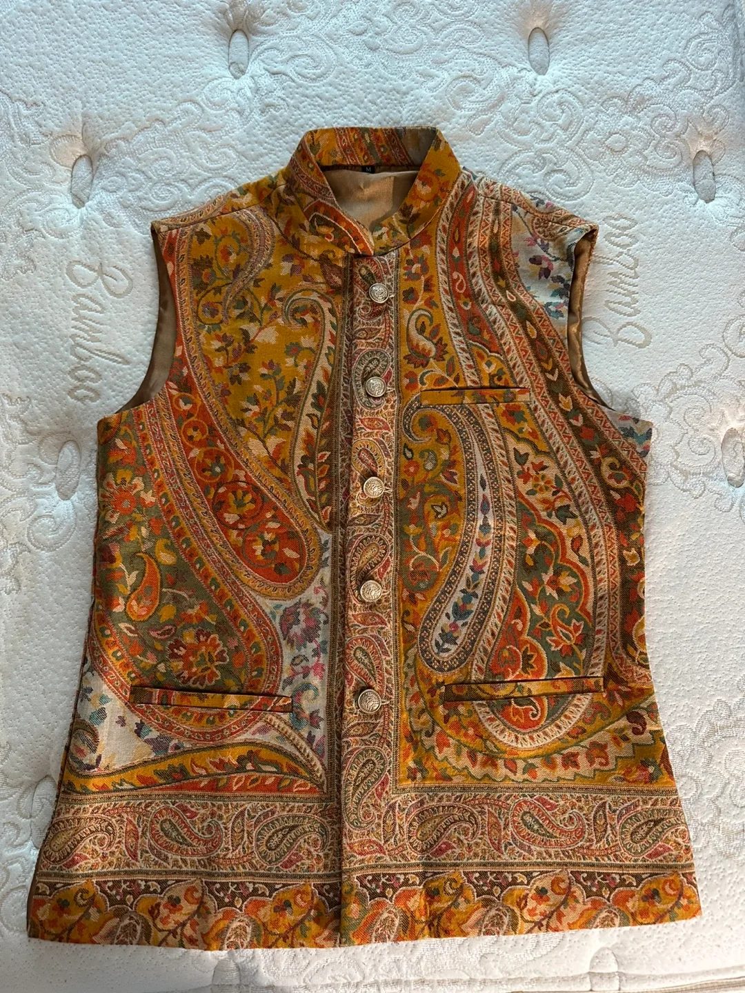 Pashmina Wool Kashmiri Indian Ethnic Wear Jacket thumbnail