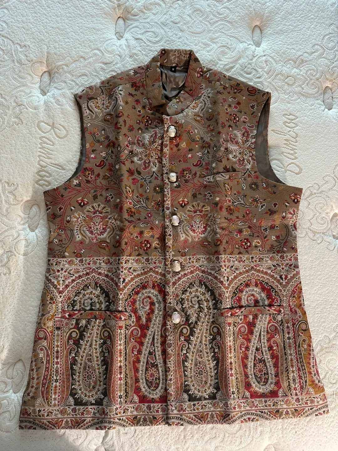 Pashmina Wool Kashmiri Indian Ethnic Wear Jacket thumbnail