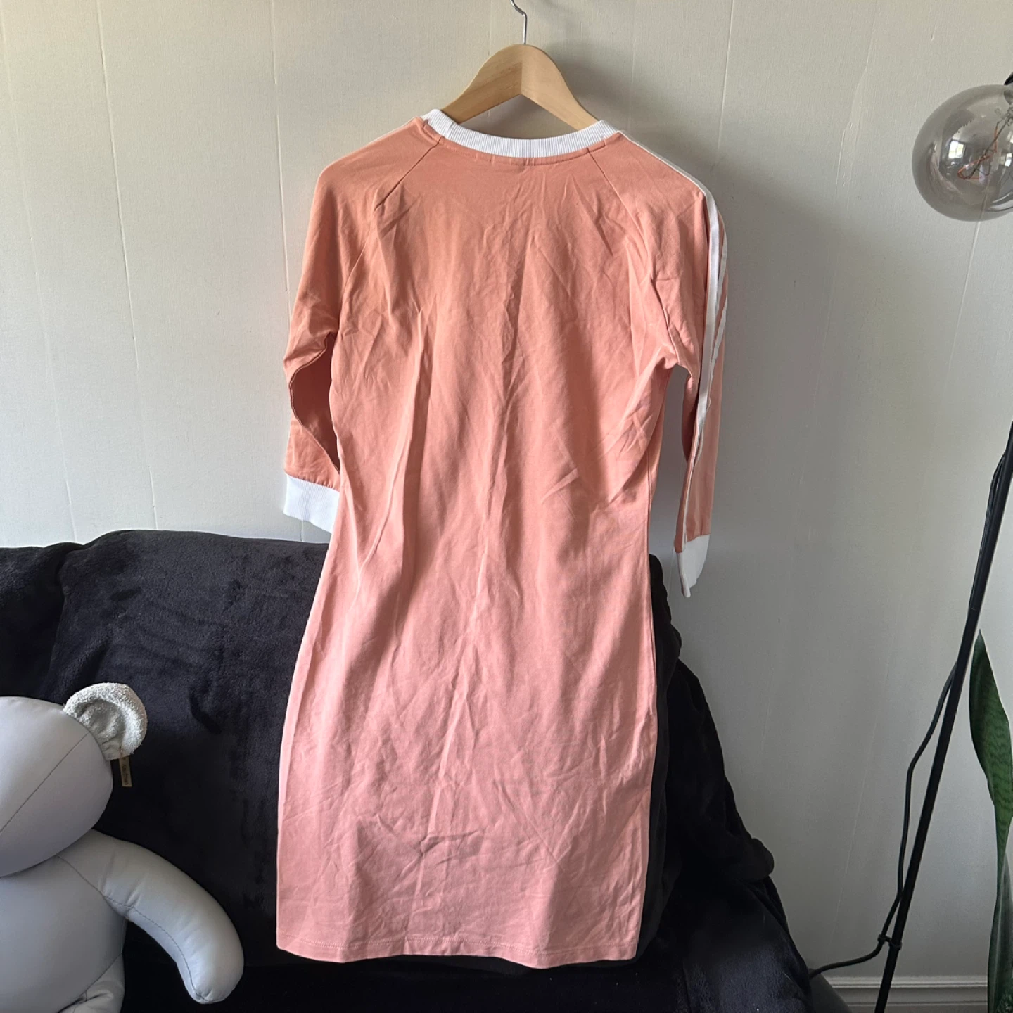 Pink and white Adidas dress - photo 5