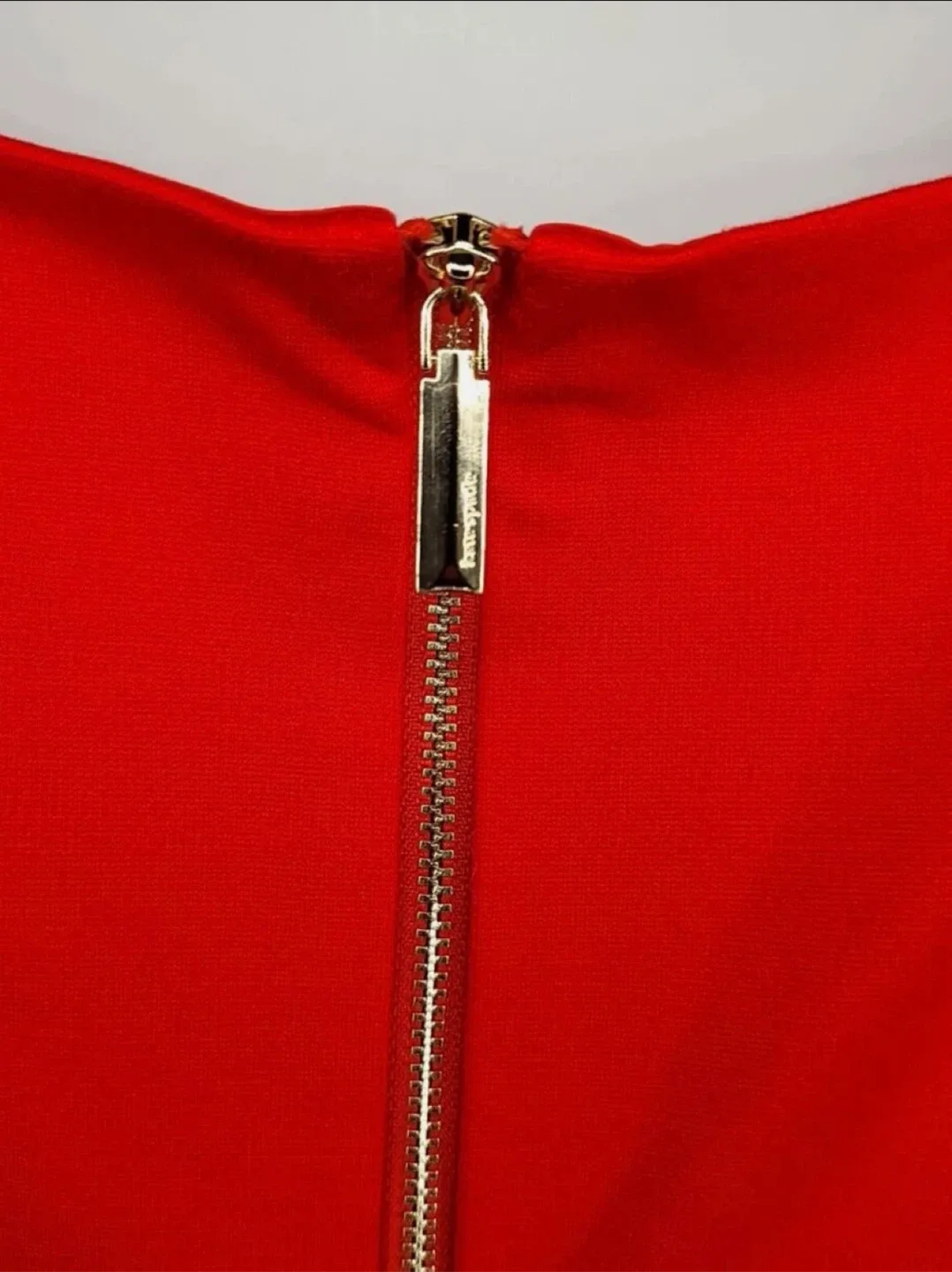 Kate Spade Blushful Red Ric Rac Ponte Dress S image indicator(7)