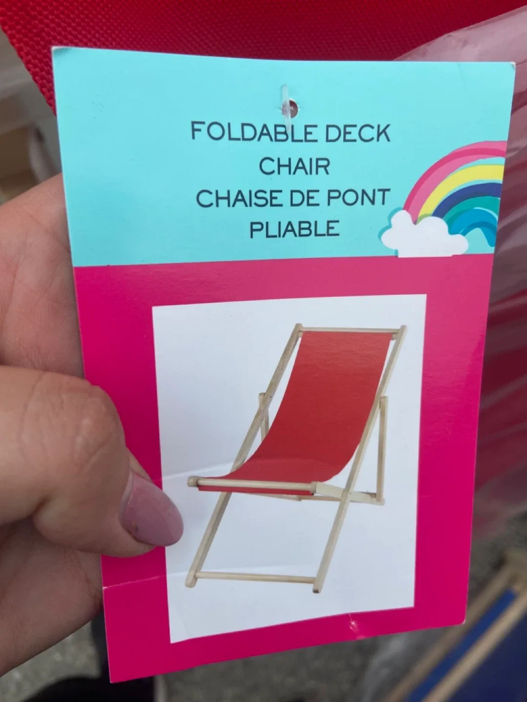 Foldable Deck Chair - New in Packaging 🥕 thumbnail