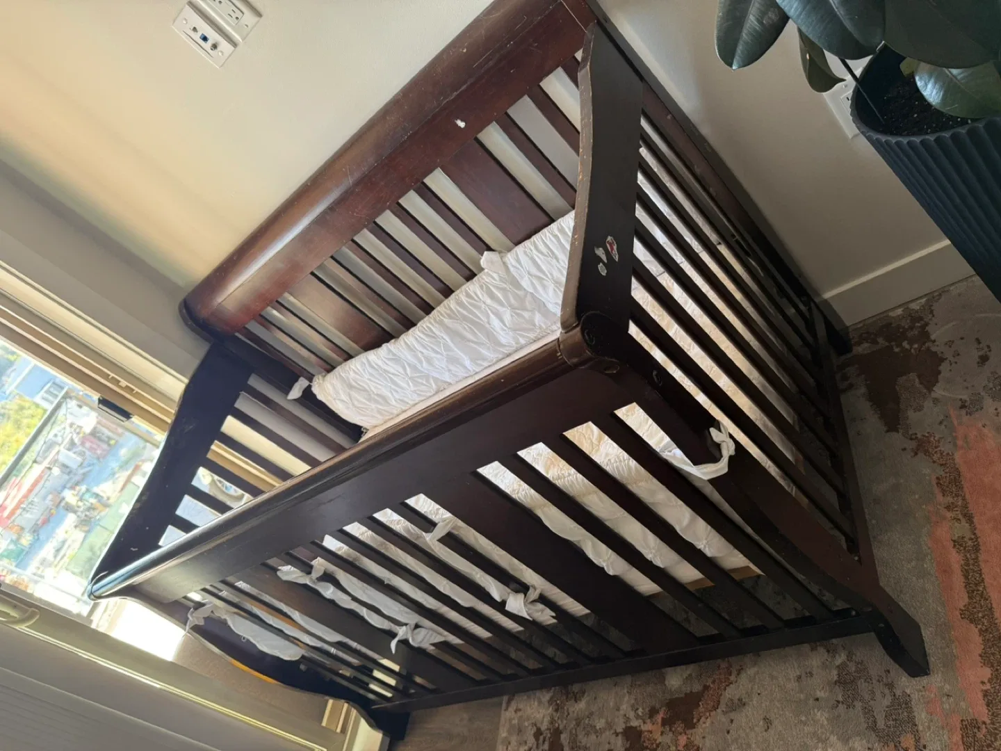 Wooden Baby Crib - Gently Used image indicator(5)