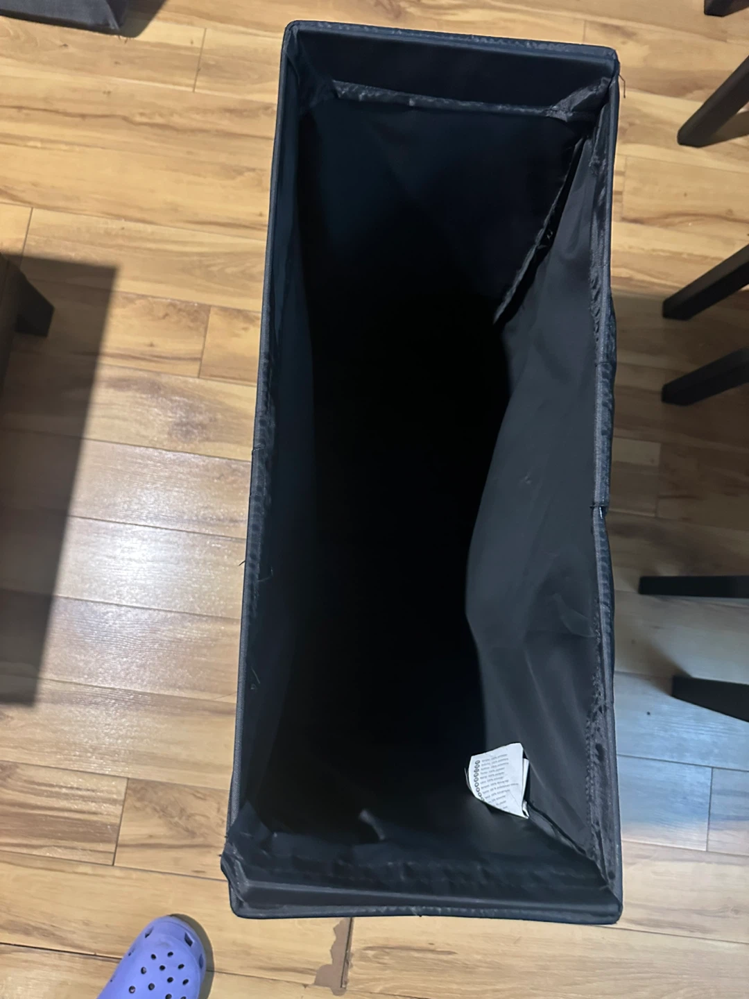 Black Laundry Hamper - photo 3