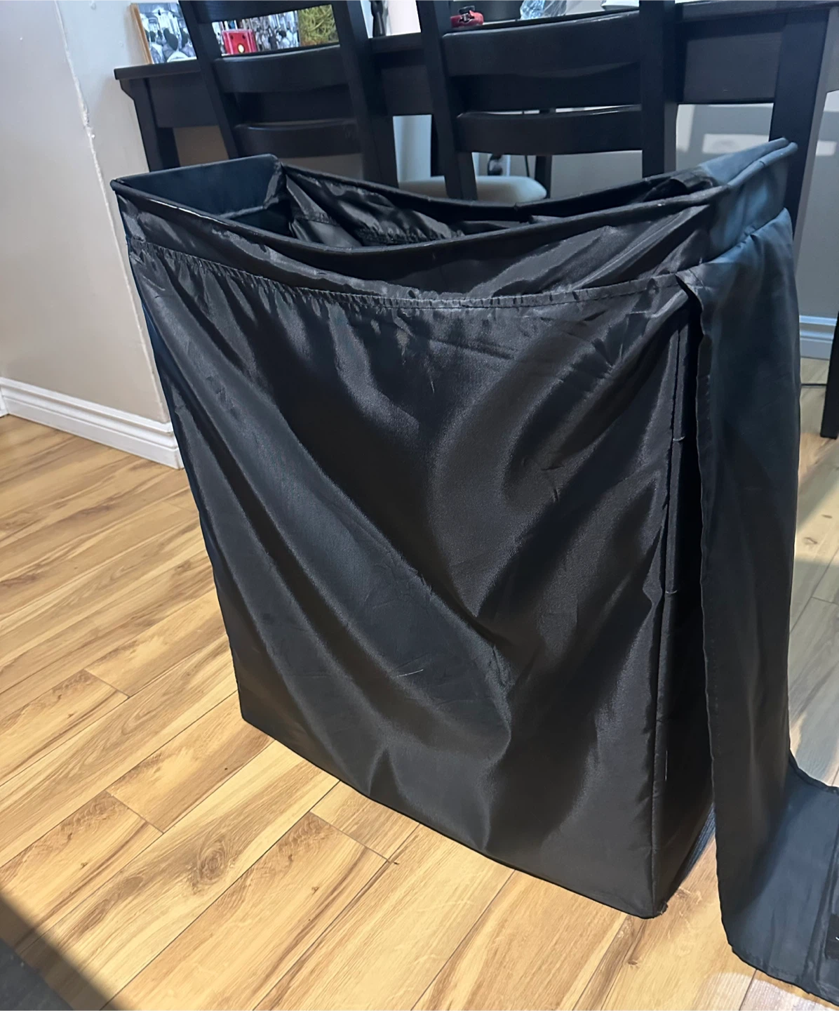 Black Laundry Hamper