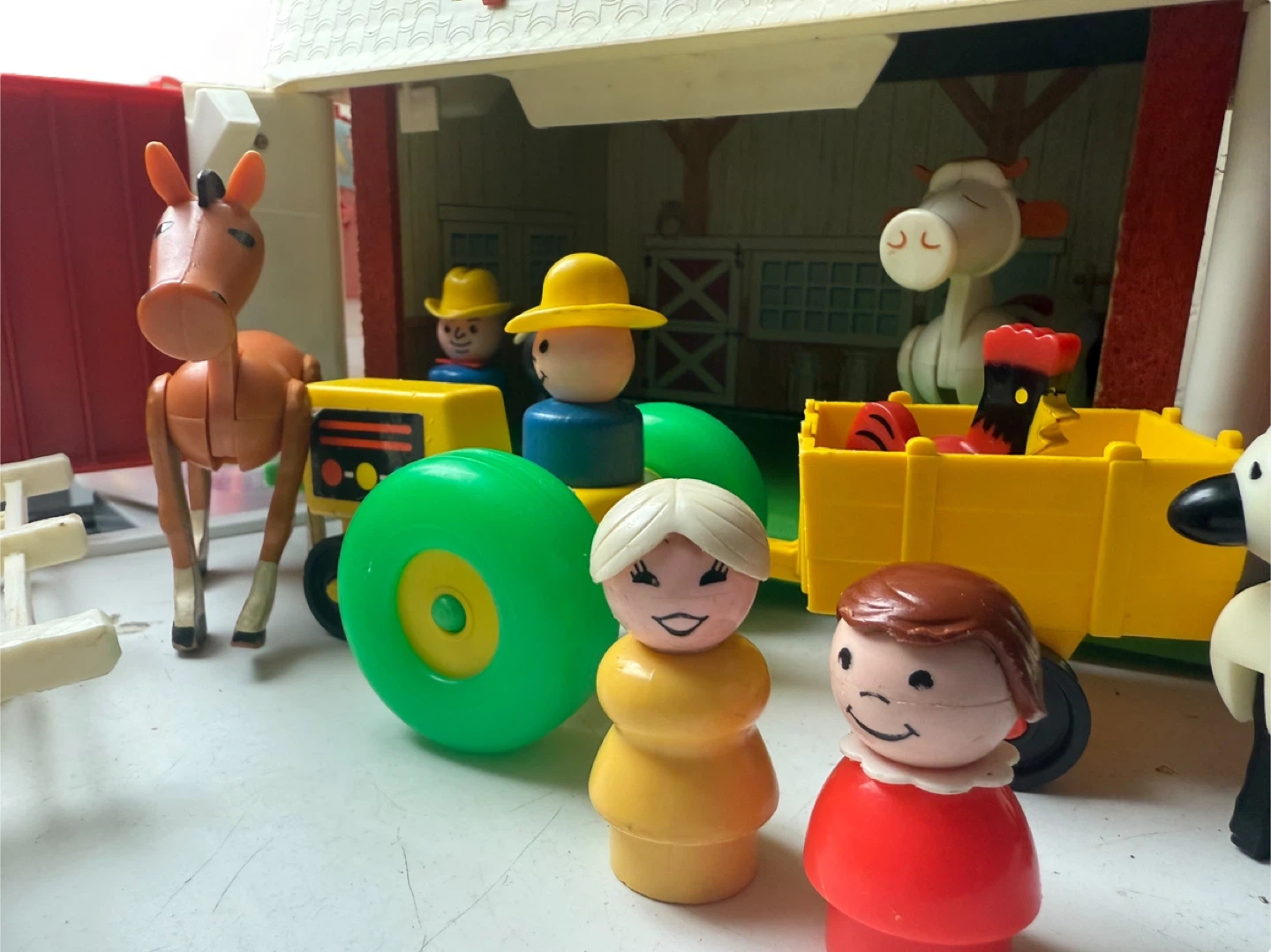 Vintage Fisher-Price Farm Barn Set - photo 3
