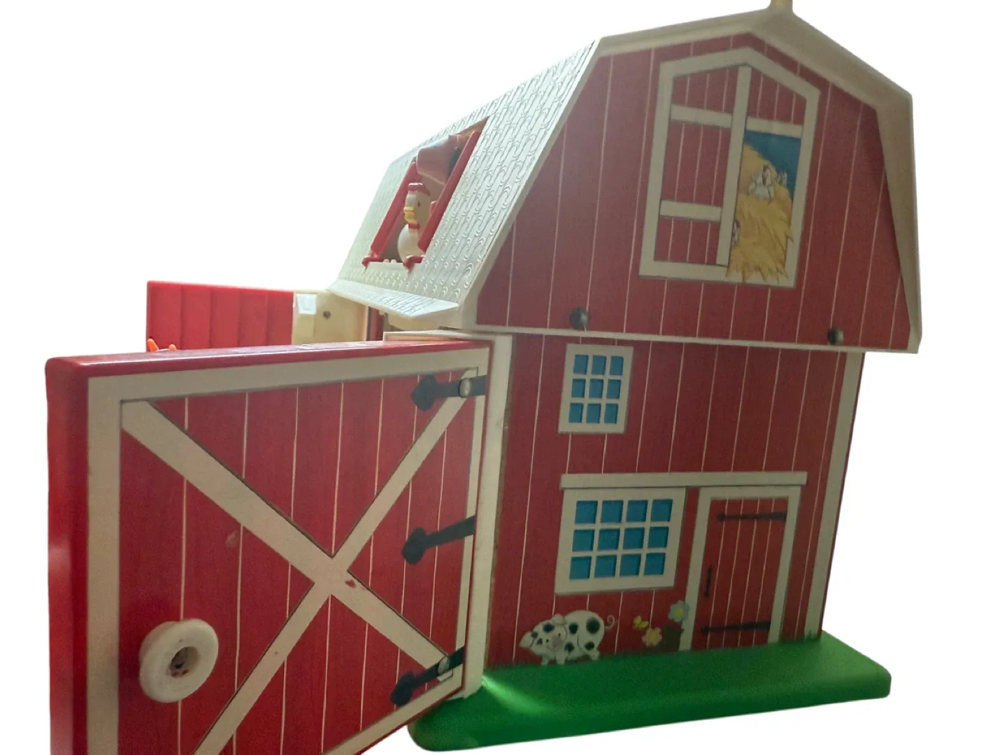 Vintage Fisher-Price Farm Barn Set image indicator(9)