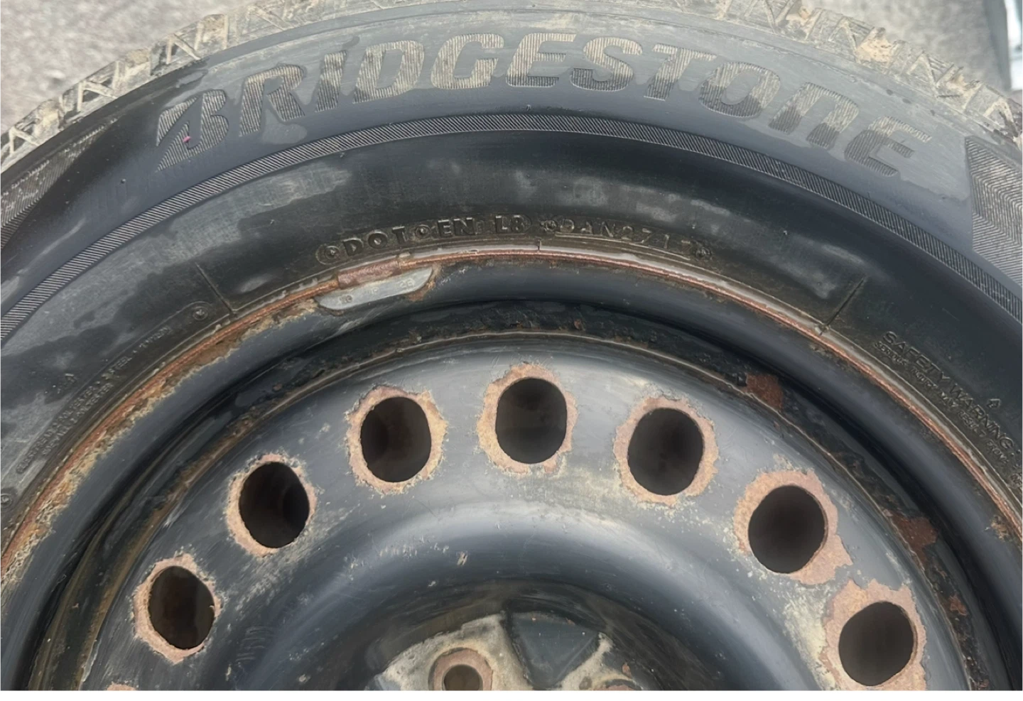 Bridgestone Blizzak WS80 Winter Tires 235/65R17 - photo 5