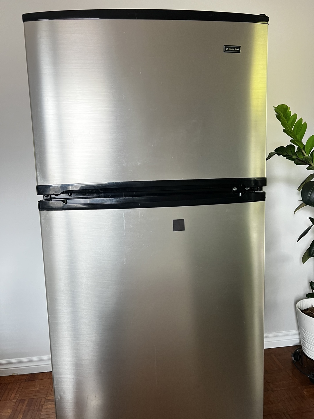 Magic Chef Stainless Steel Refrigerator