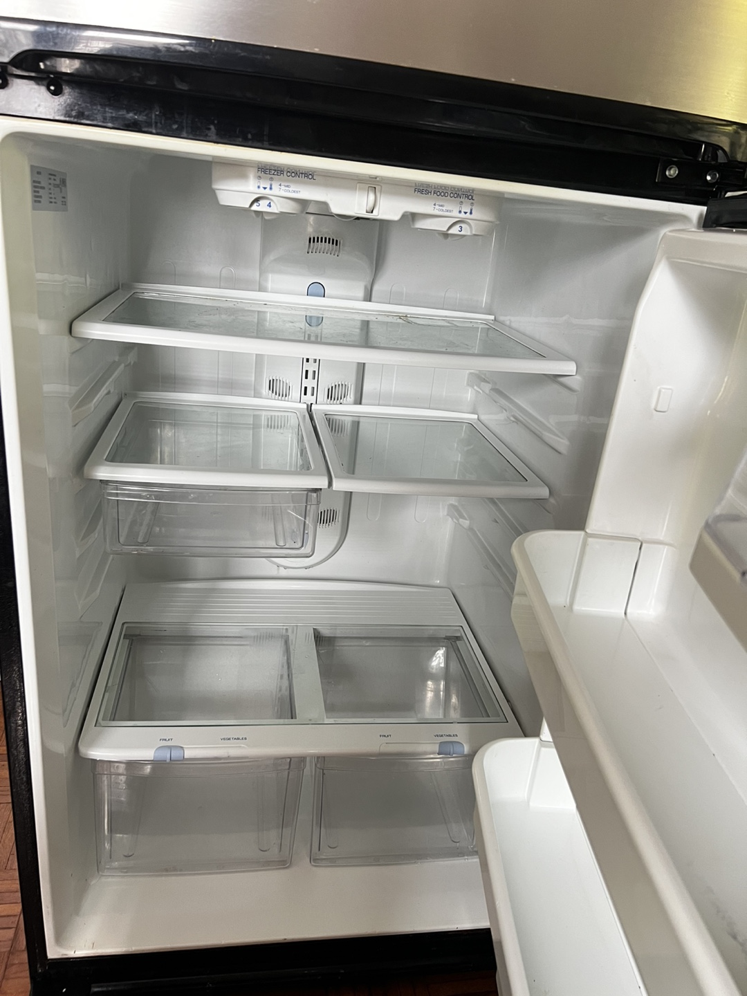 Magic Chef Stainless Steel Refrigerator - photo 3