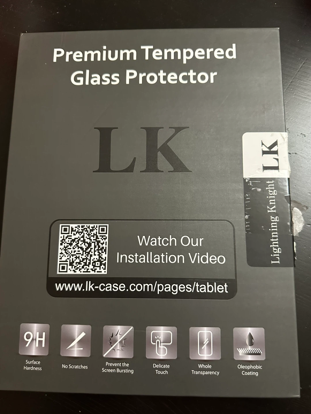 LK Premium Tempered Glass Protector - New