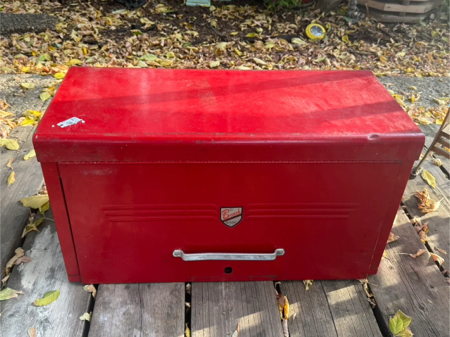 Beach Tool Box - Red