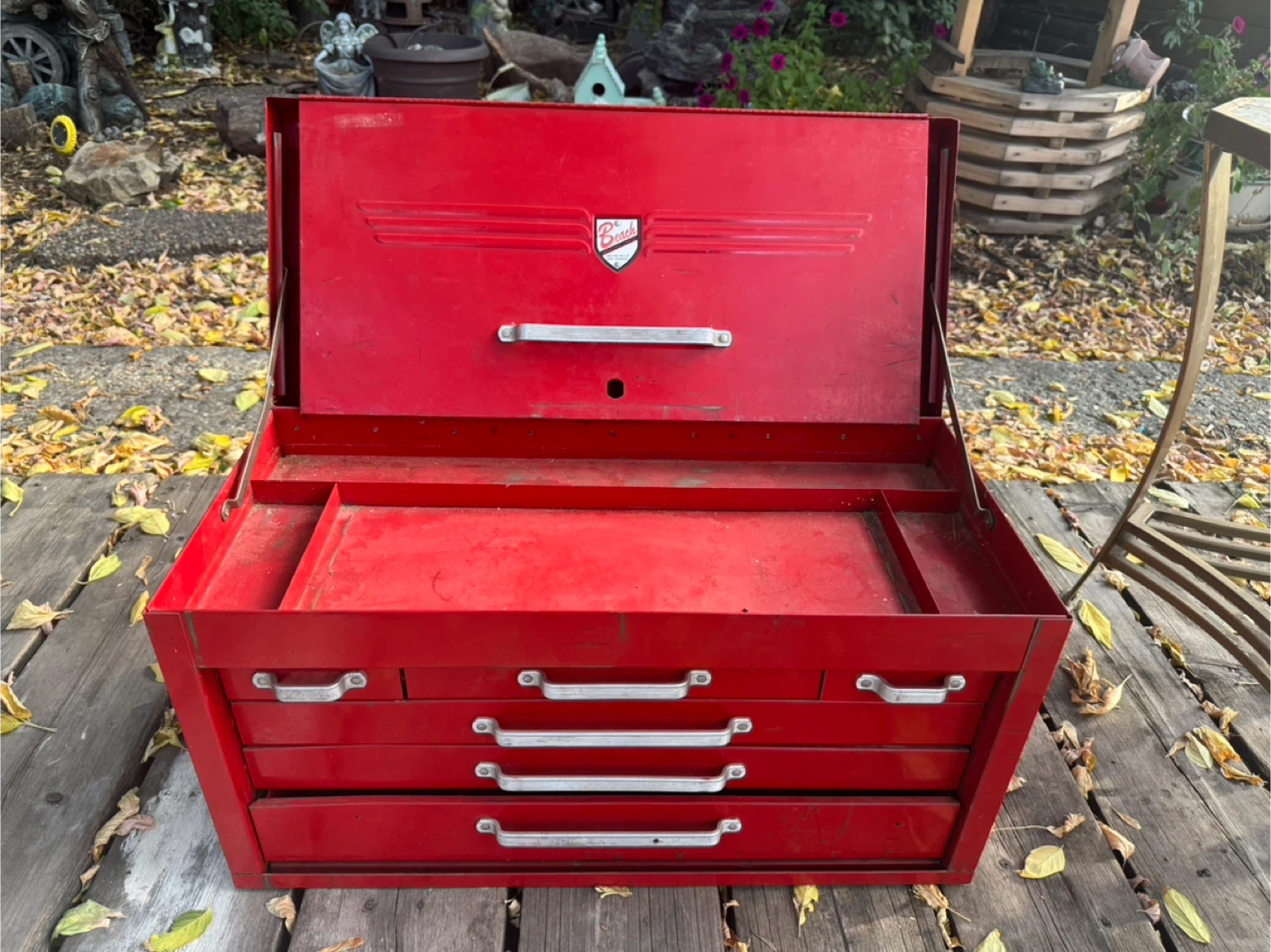 Beach Tool Box - Red - photo 3