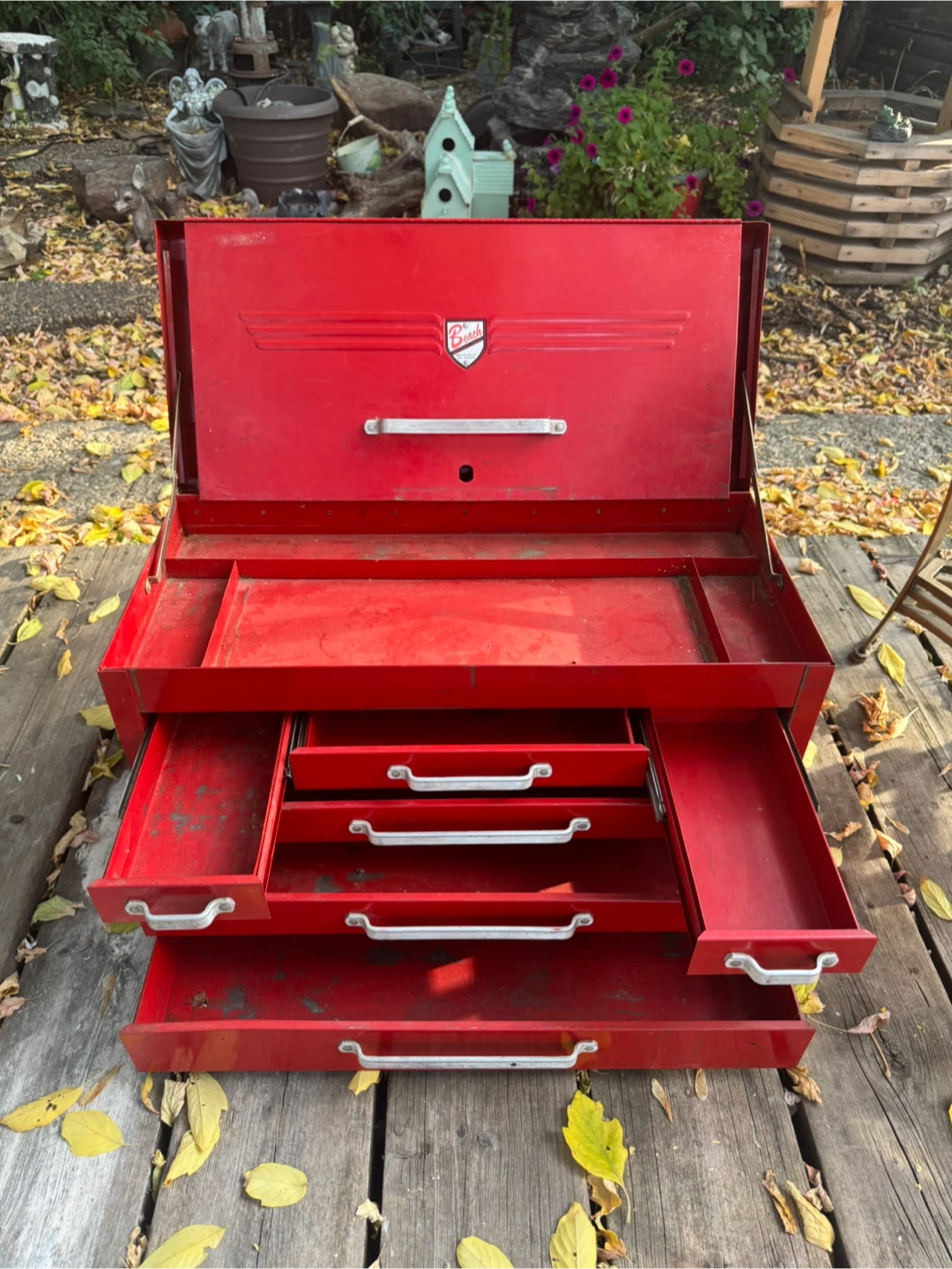 Beach Tool Box - Red - photo 2