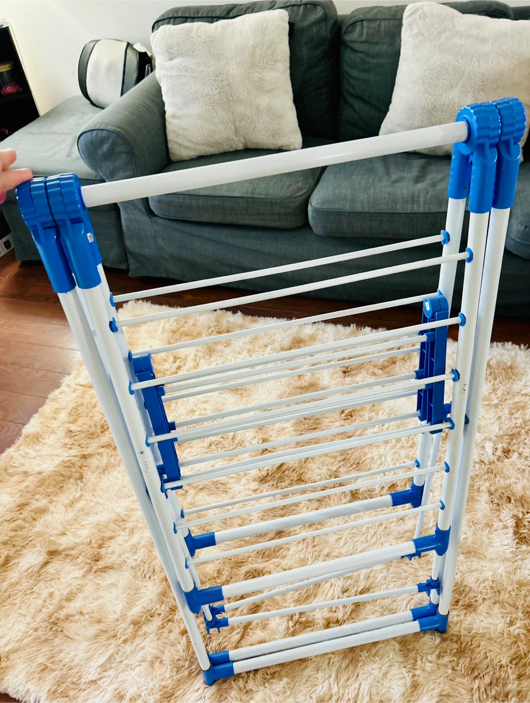 Folding Clothes Drying Rack - photo 2