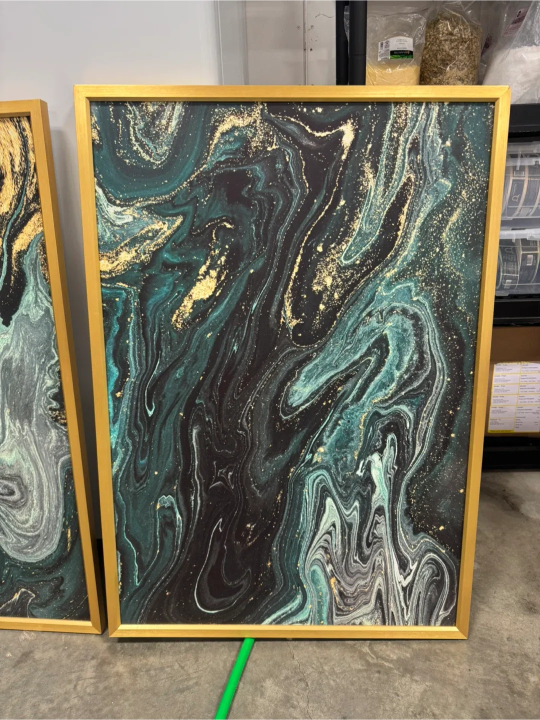 Moving sale - gold framed large print x3 image indicator(7)