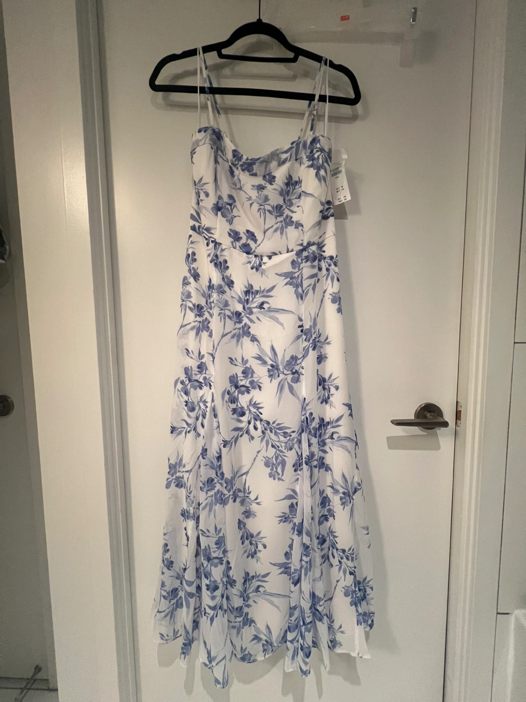 A&F Camille Strapless Godet Midi Dress - photo 4