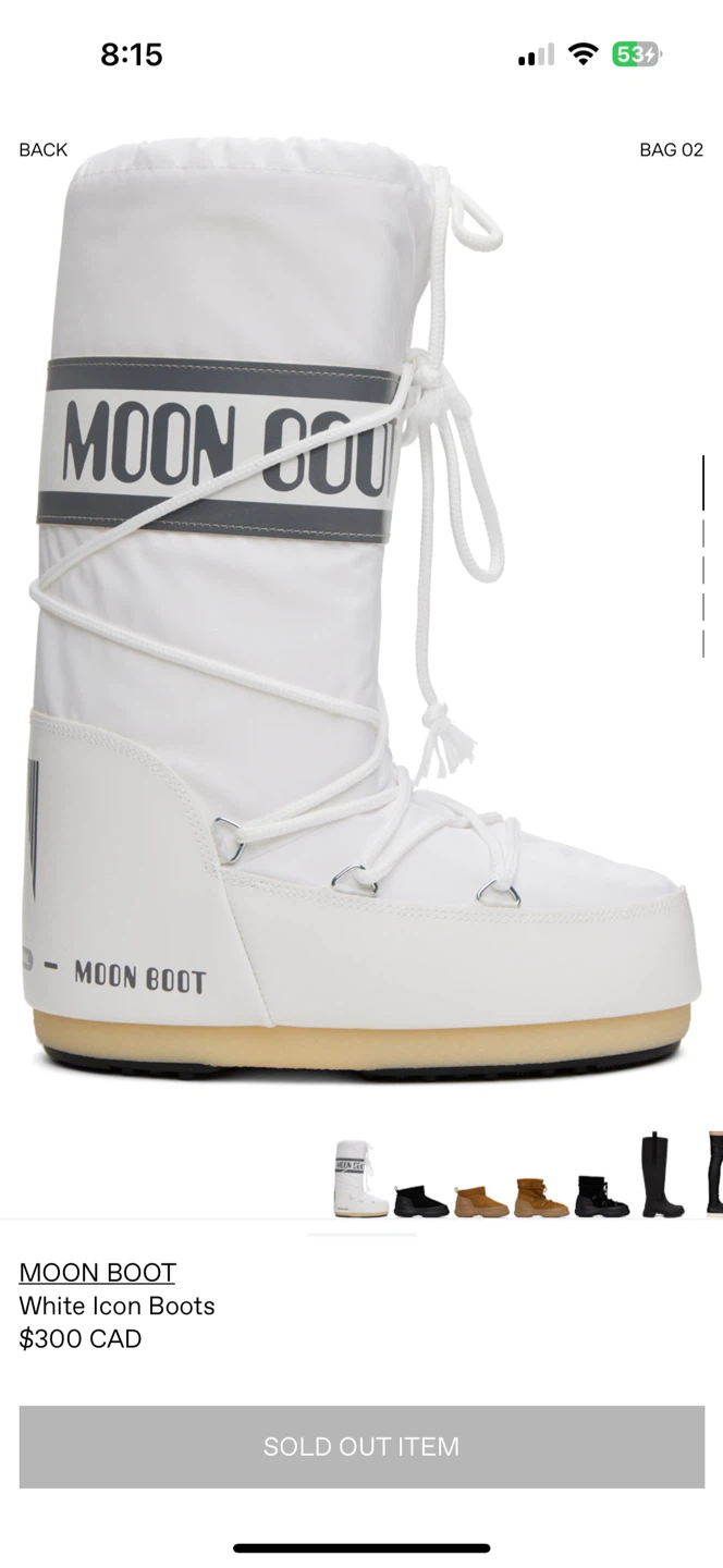 Moon Boot White Icon Boots