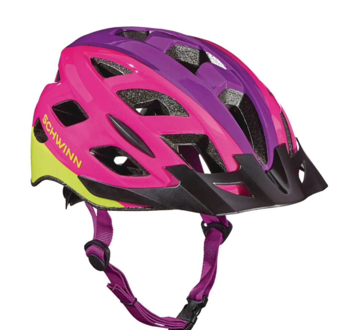 Schwinn Pink & Purple Bike Helmet image indicator(5)