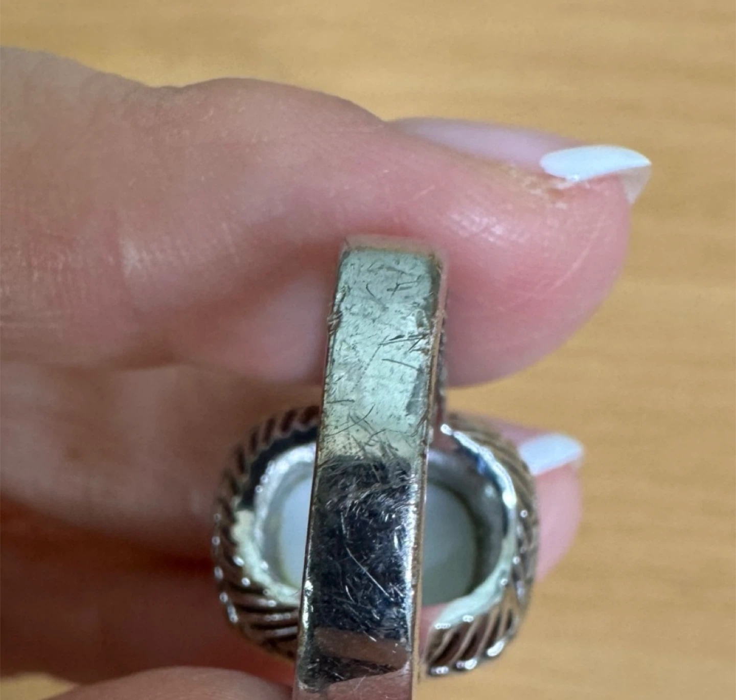 City Rox Silver Tone MOP  Ring - photo 2
