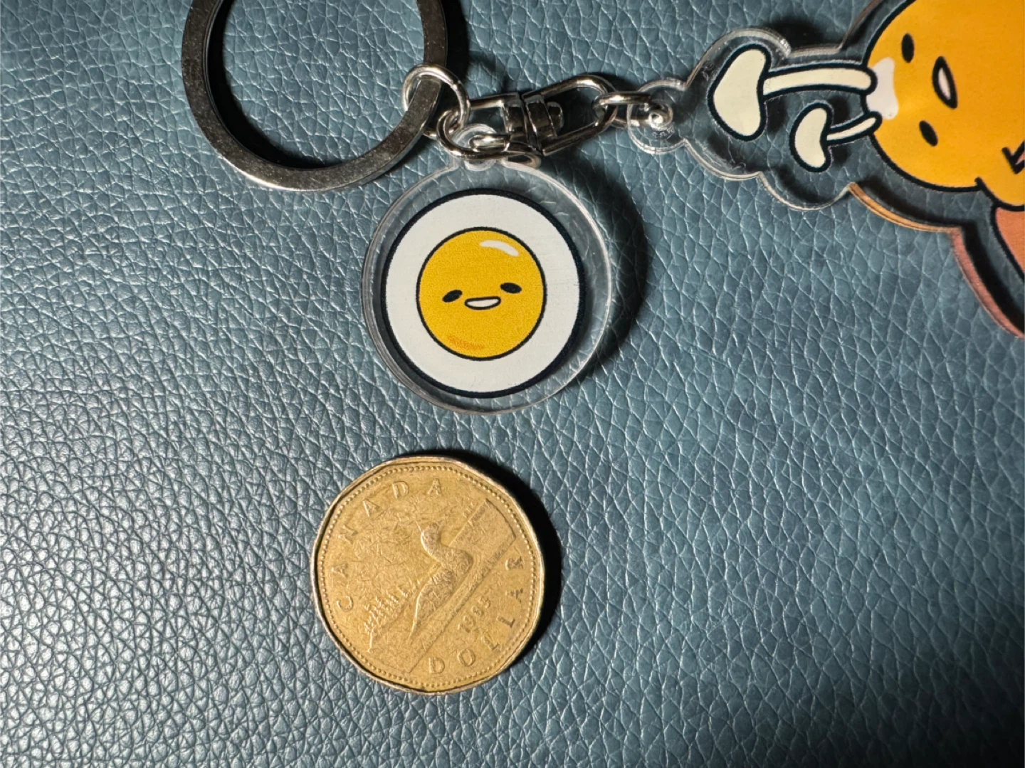 NEW Gudetama Mushroom 🍄🍄‍🟫 Keychain - photo 3