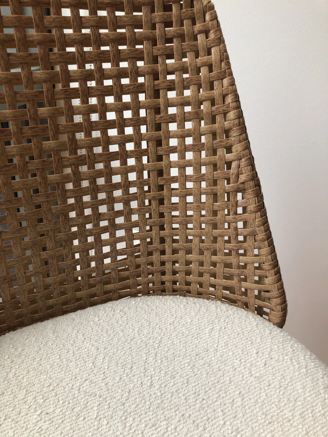 Rattan counter stool set of 2 - photo 4