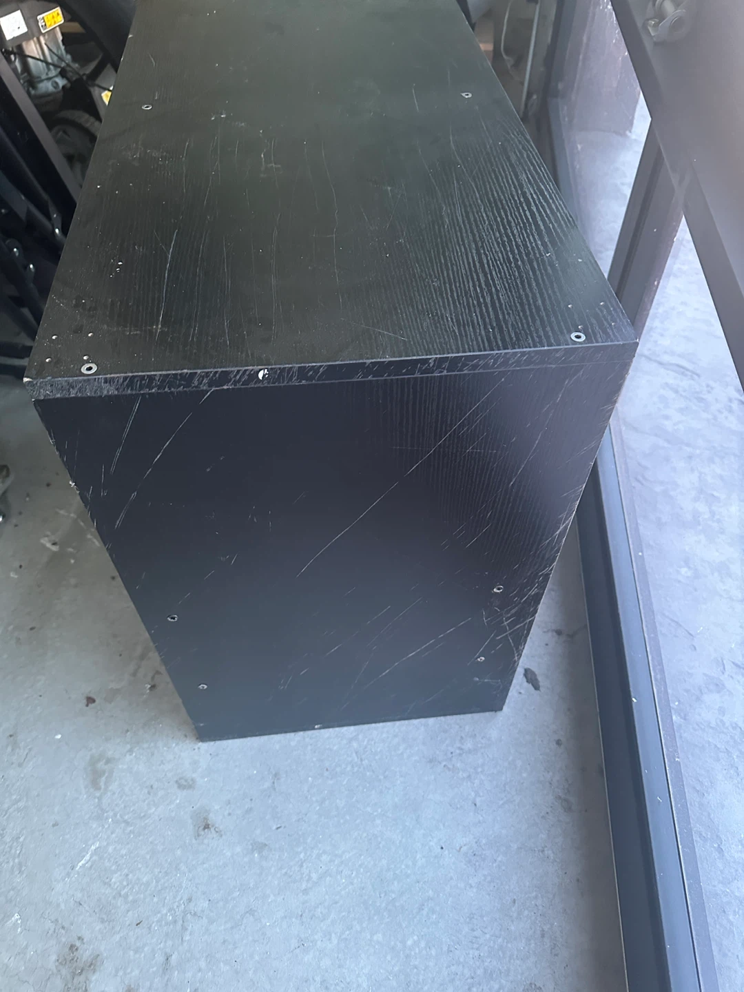 Black TV Stand/Media Console - photo 3