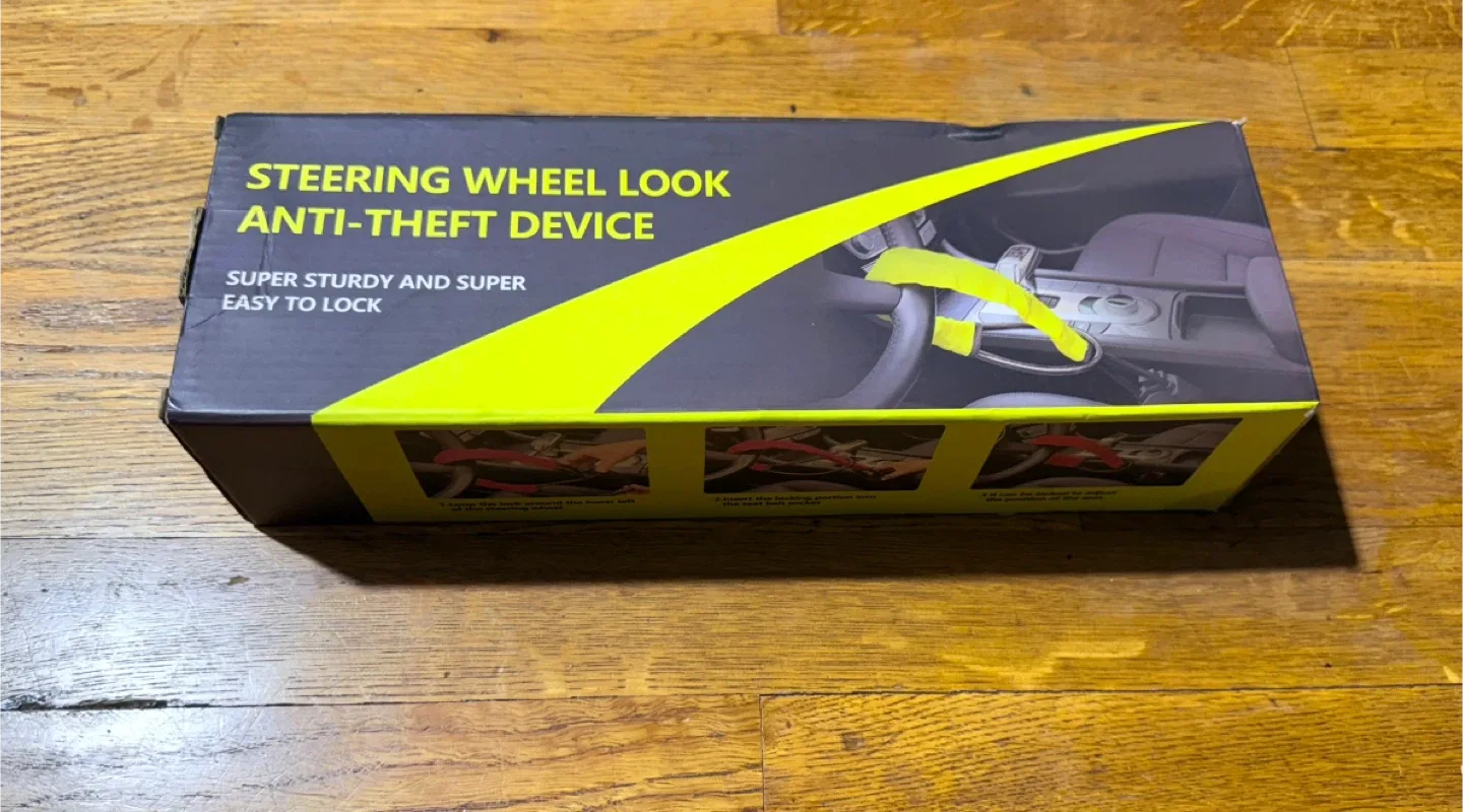 🥕 Car Anti-Theft Lock - Red image indicator(7)