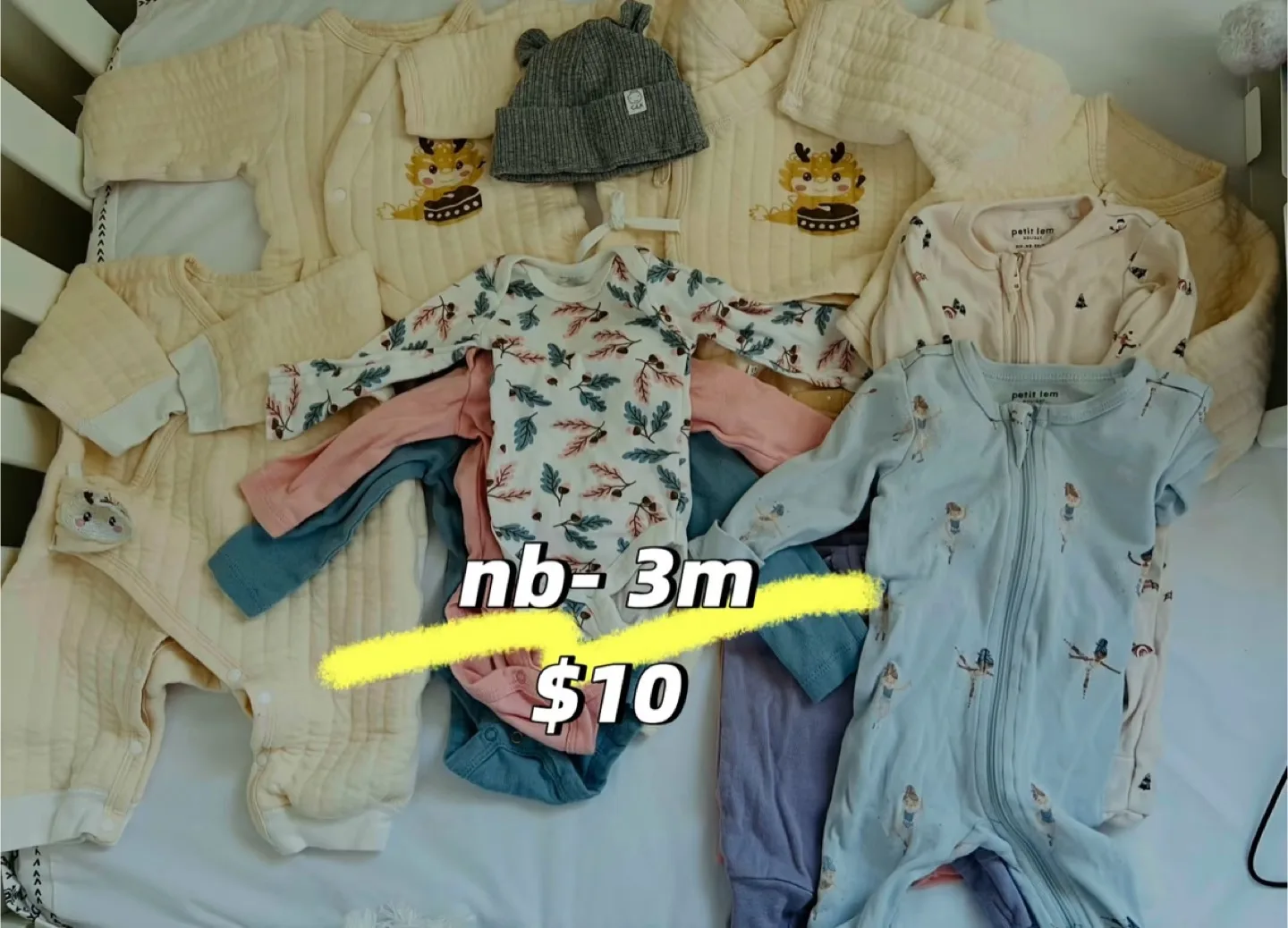 Baby Clothes Bundle (NB-3M) thumbnail