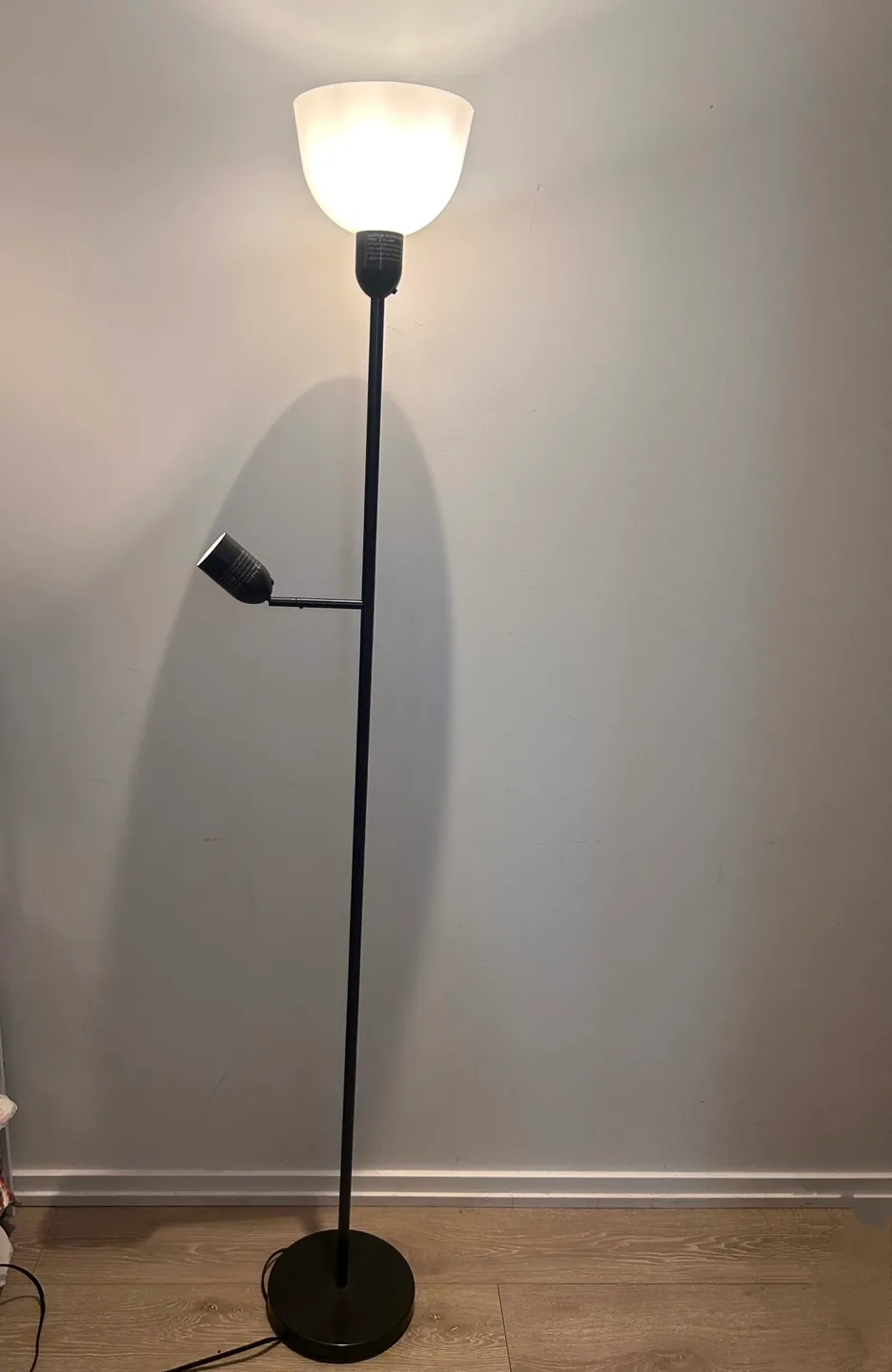 Floor lamp with reading light thumbnail