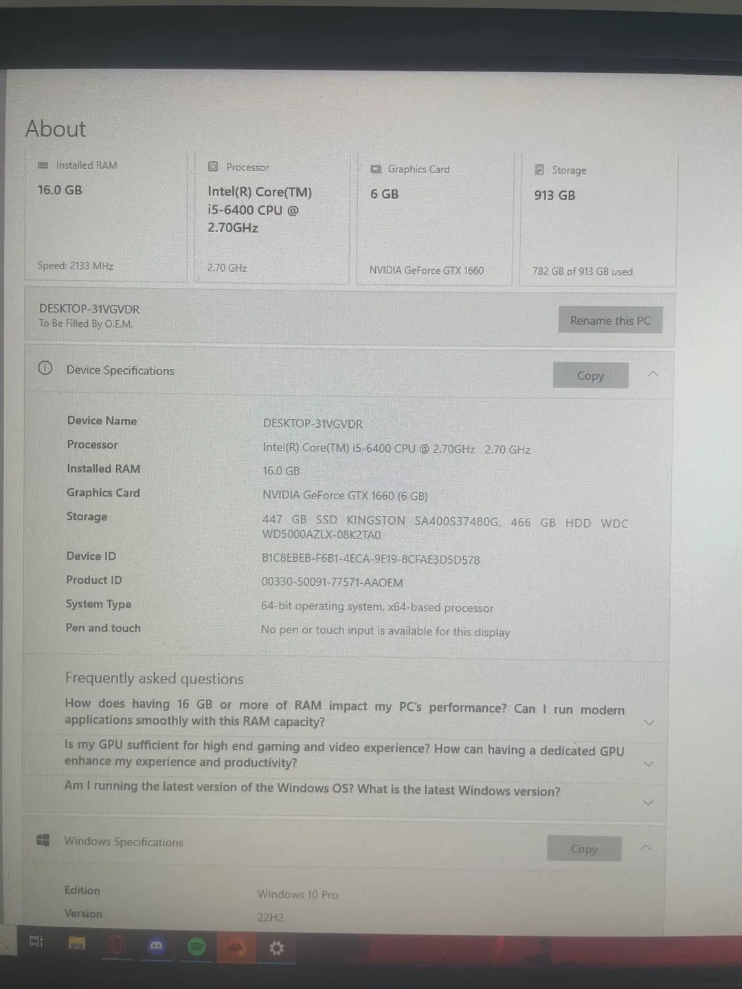 Custom Built Gaming PC - EVGA GeForce GTX 1660 image indicator(8)