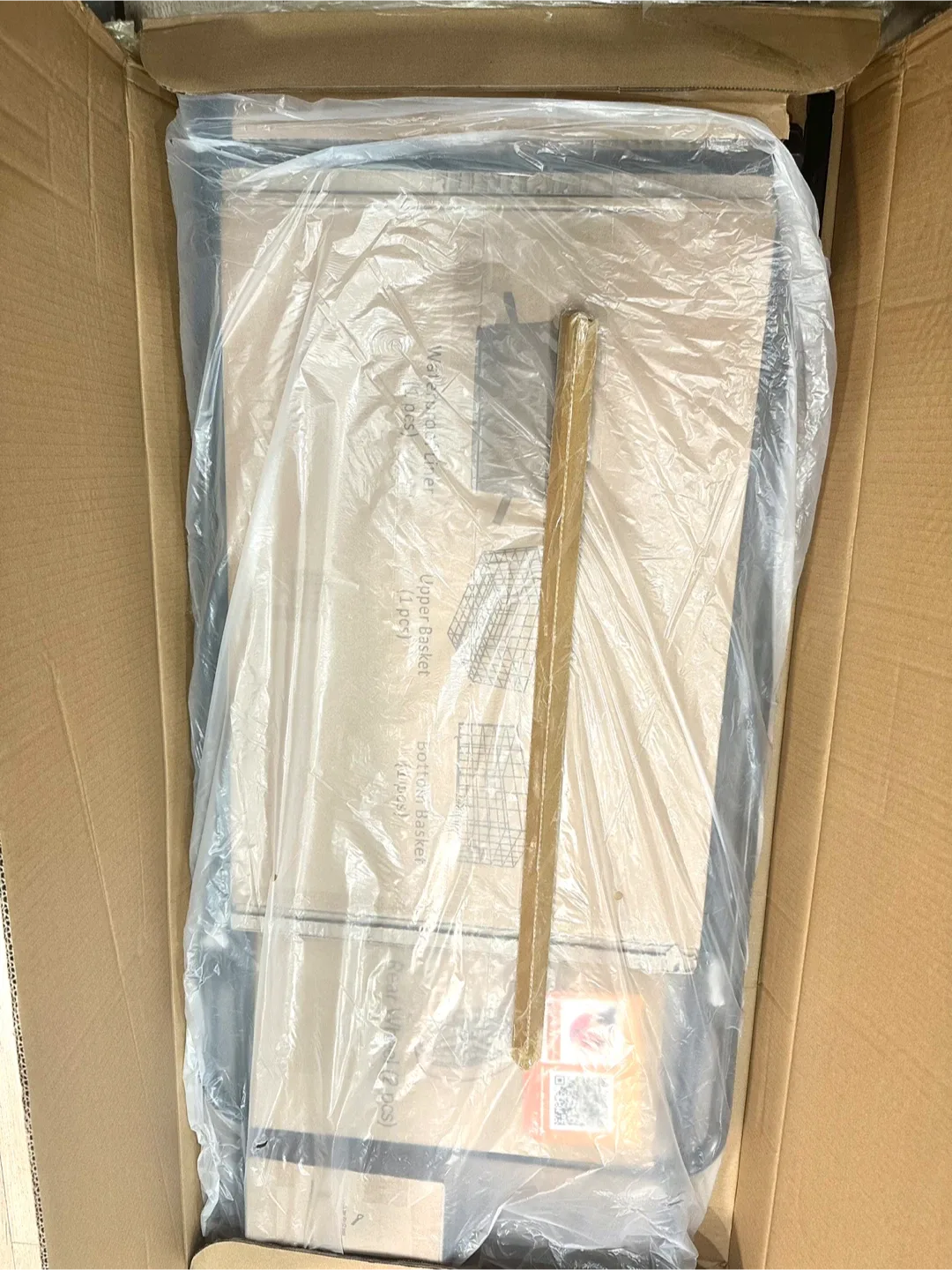 2-Tier Collapsible Shopping Cart image indicator(9)