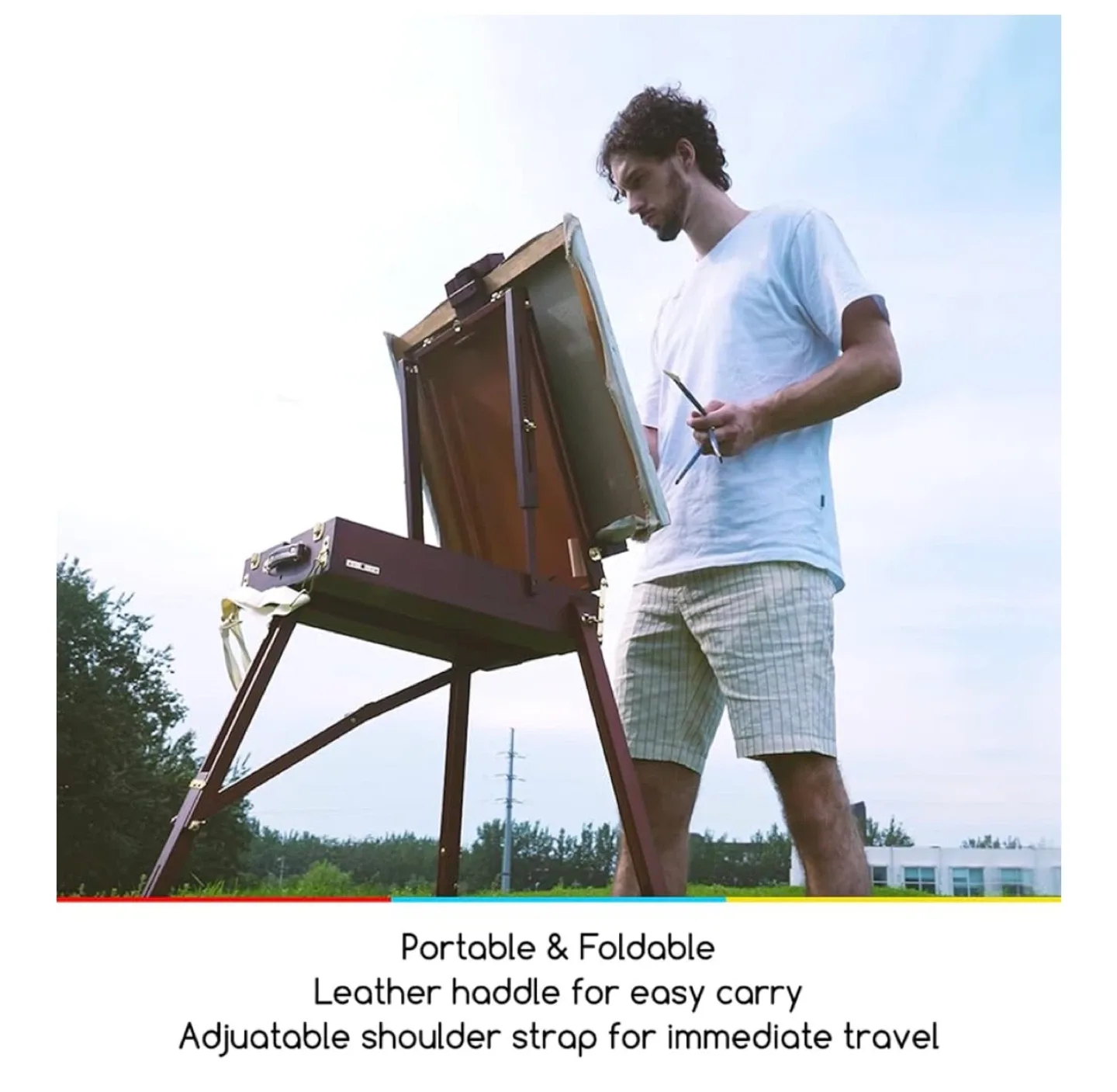 MEEDEN Convertible Easel, Sketchbox image indicator(3)