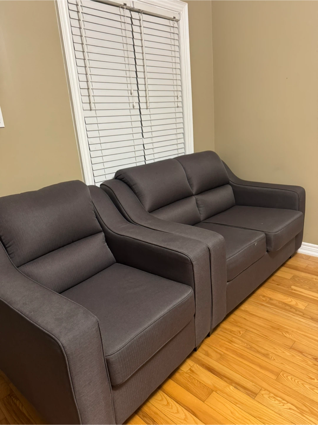 Grey Sofa and Loveseat Set - photo 3