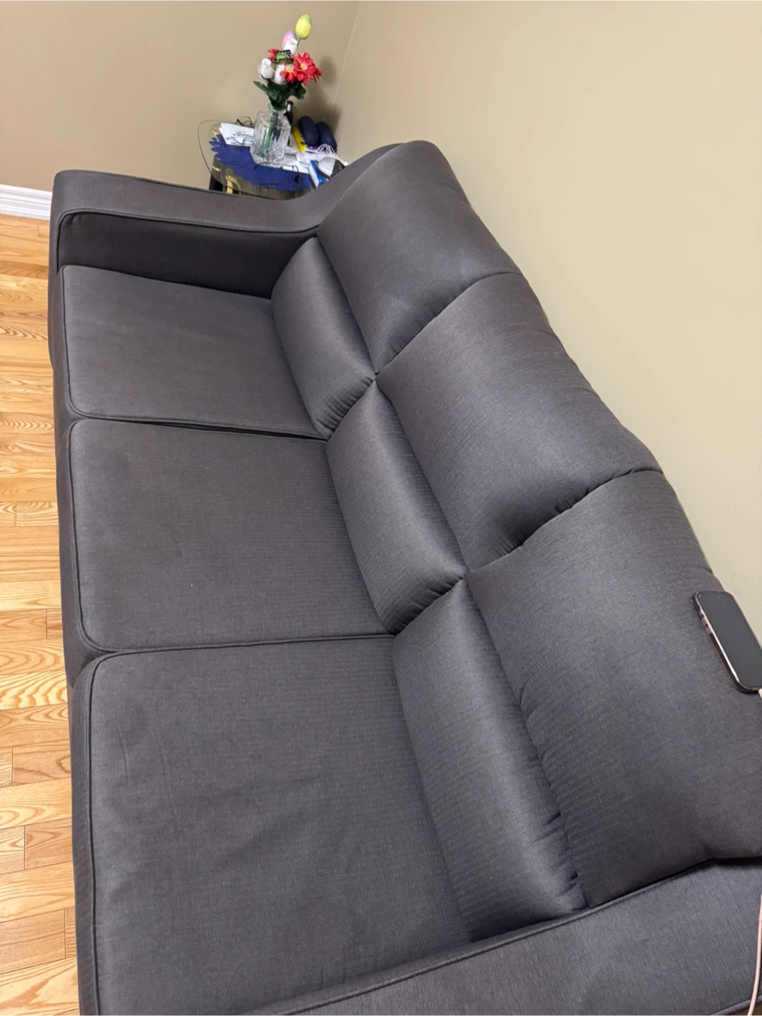 Grey Sofa and Loveseat Set - photo 4