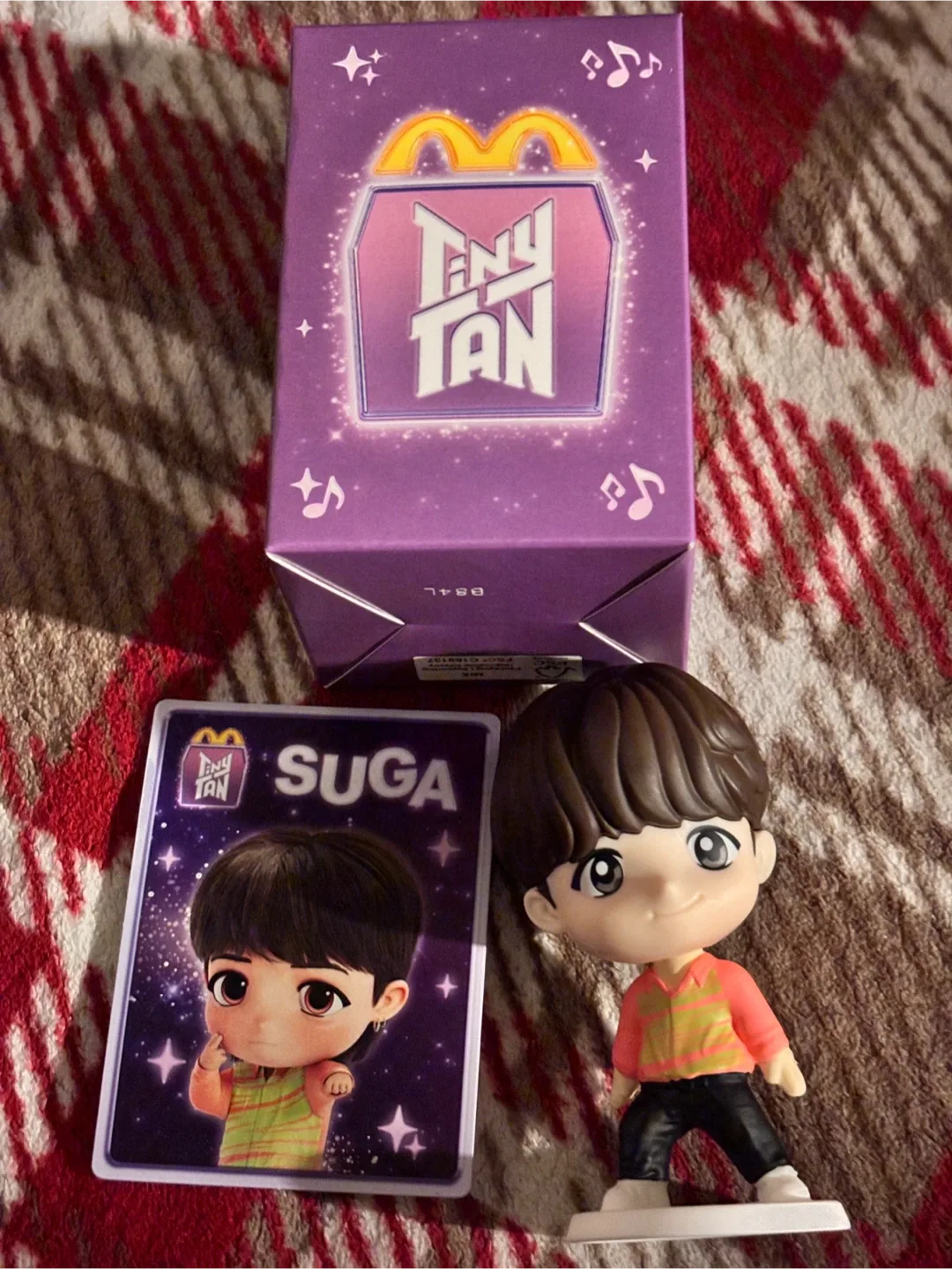 McDonald's TinyTAN Suga Figure with Box