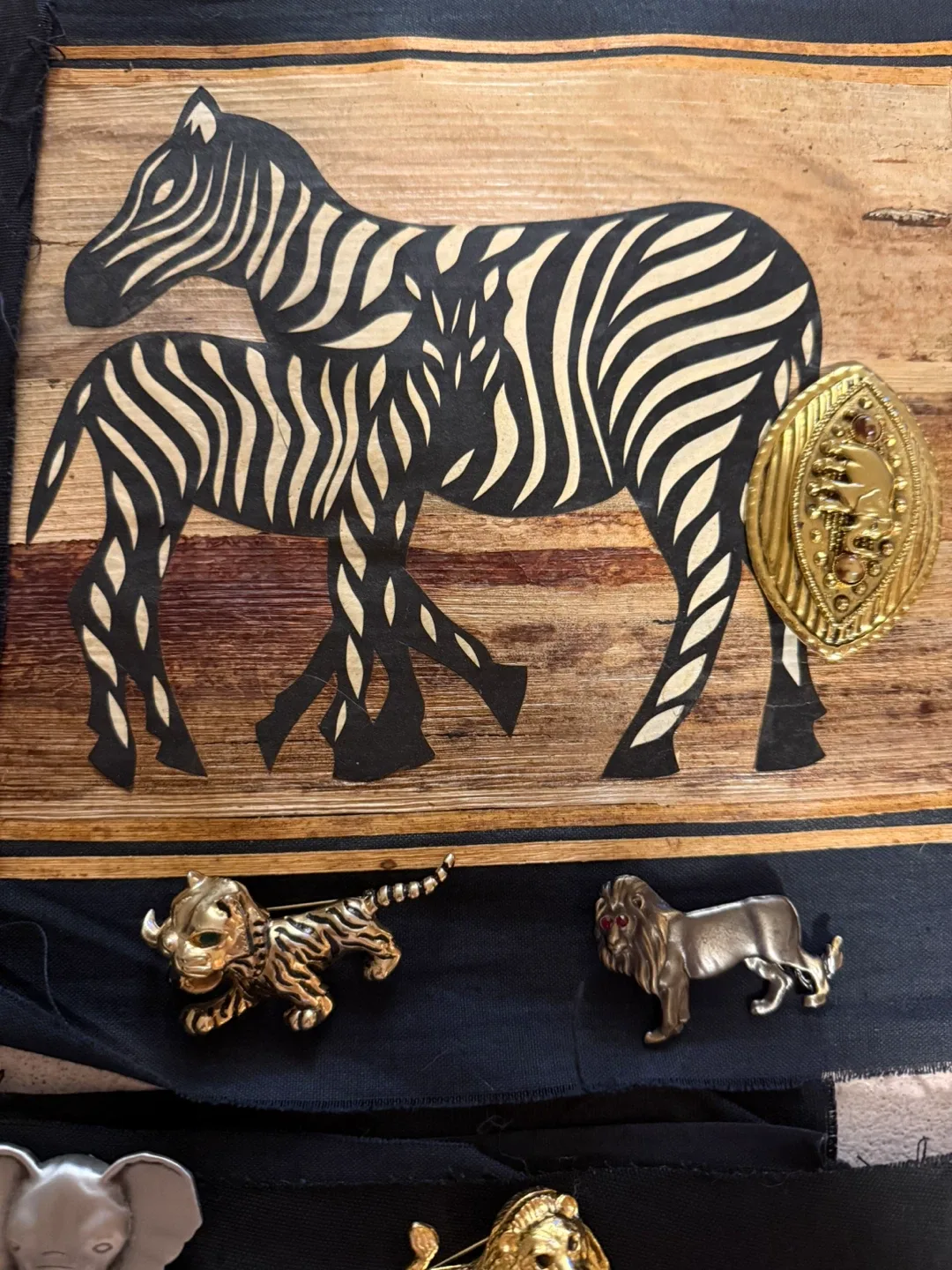 Safari Animal Print Decor with Tassels image indicator(3)