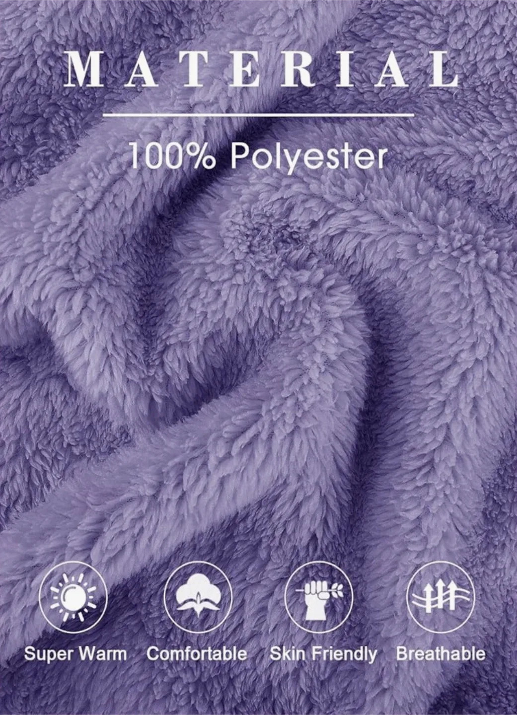 Women's Long-Sleeved Fleece Pajamas Set image indicator(4)