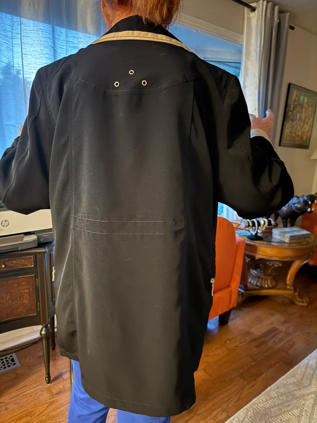 Jones Studio Petite Black Coat - Size 14 image indicator(8)