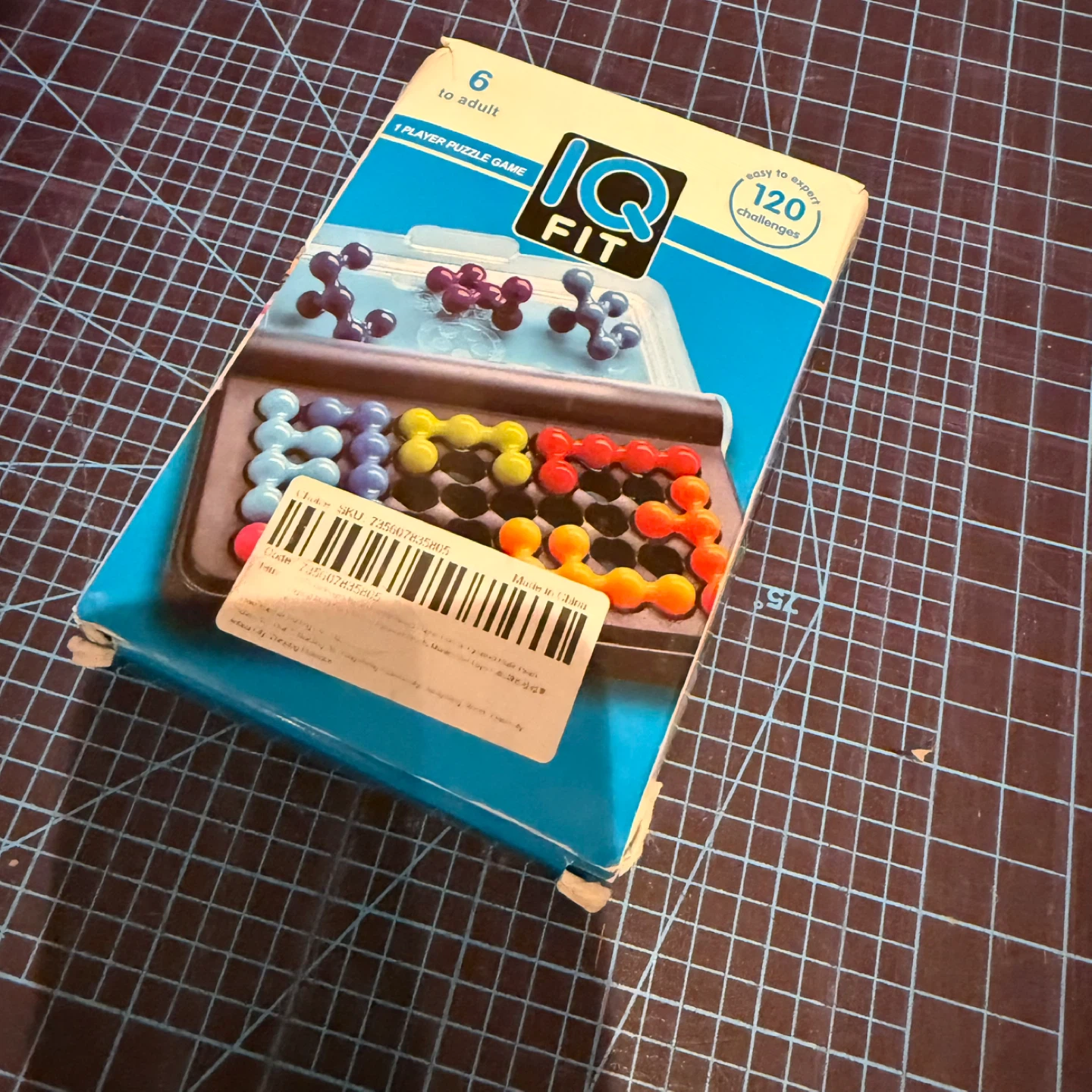 IQ Fit Puzzle Game - 1 Player, 6+ Years 🥕