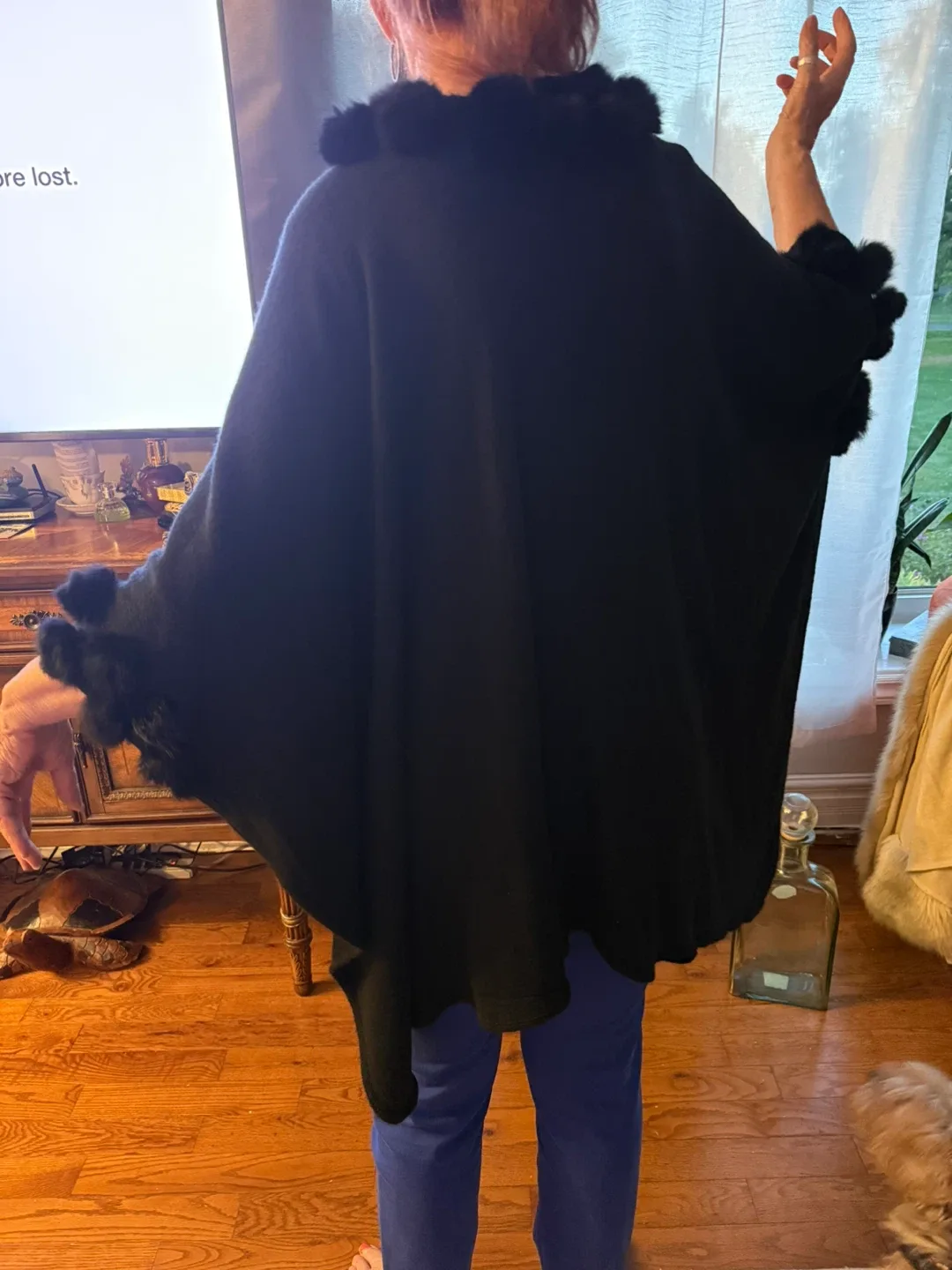 Simon Chang Black Cape - Size 14 image indicator(2)